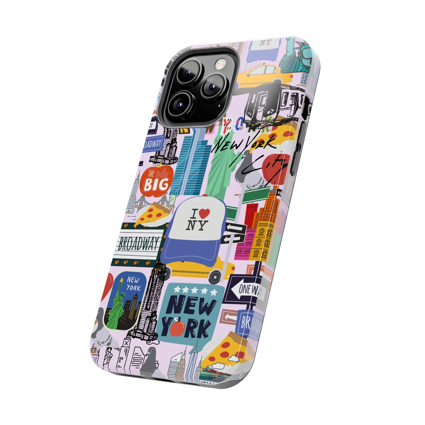 New York Phone Case, NYC Collage Phone Case, Aesthetic Manhattan Phone Case, NY Style Tough Phone Cases