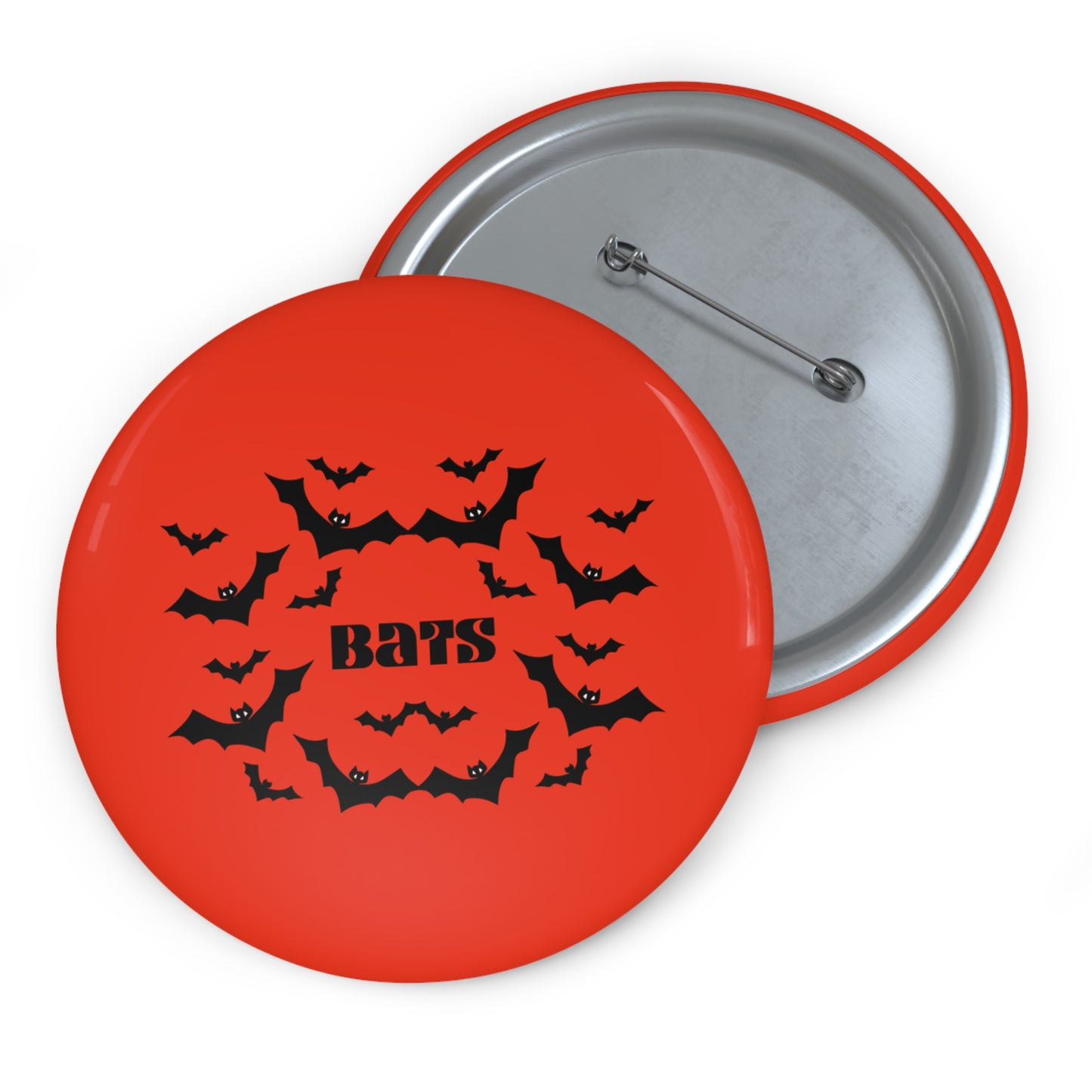 Bats Pin, Bat Pin, Halloween Bats Pinback Button, Bats Pin Accessories, Halloween Pin, Halloween Gifts, Goth Girl Aesthetic, Bats Gifts