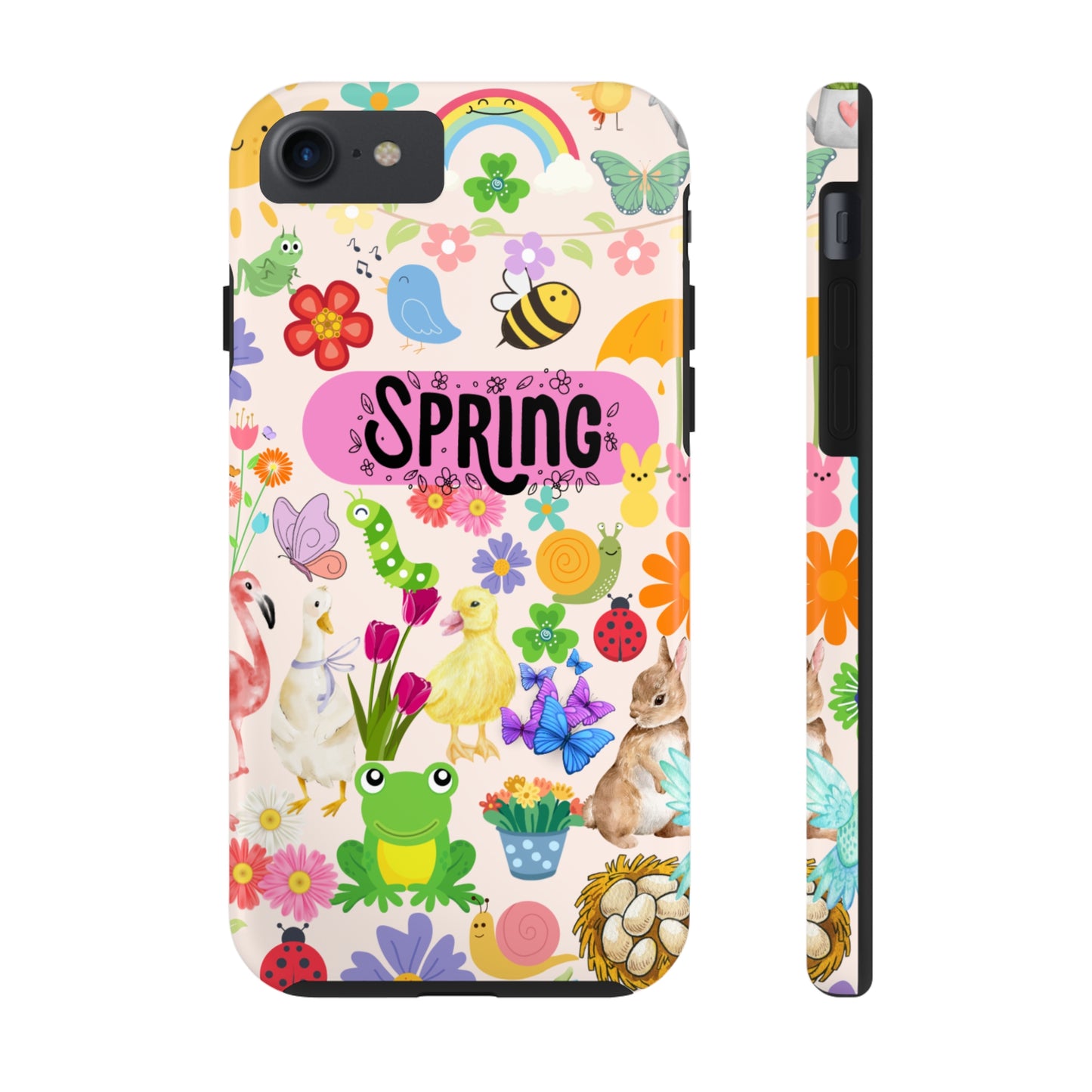 Spring Collage Phone Case, Aesthetic Spring Day Phone Case