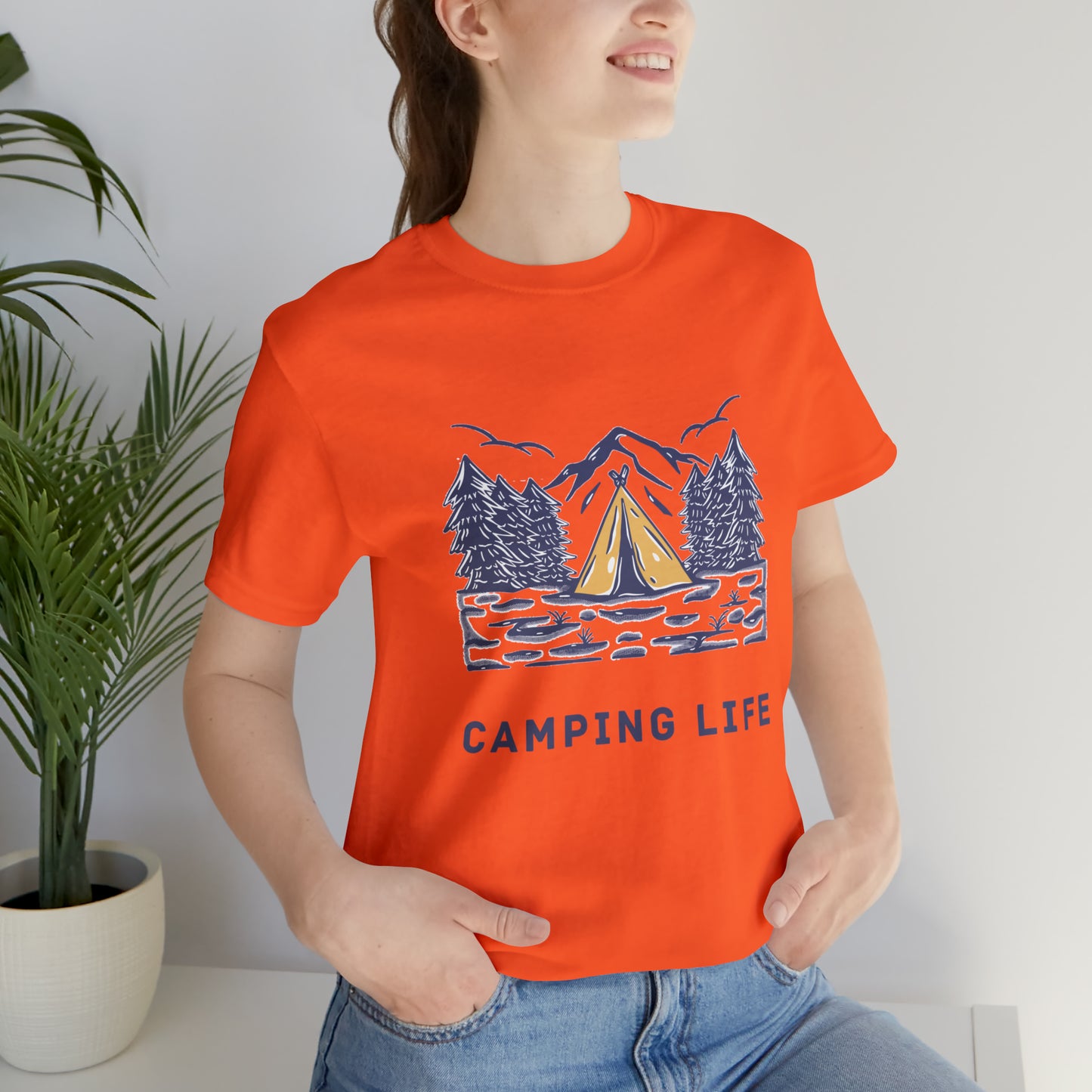 Camping Life T-Shirt, Camp Shirt, Camping Shirt, Nature Shirt, Outdoors T-Shirt, Park Shirt, Tent Shirt, Family Camping Trip Shirt, Boho