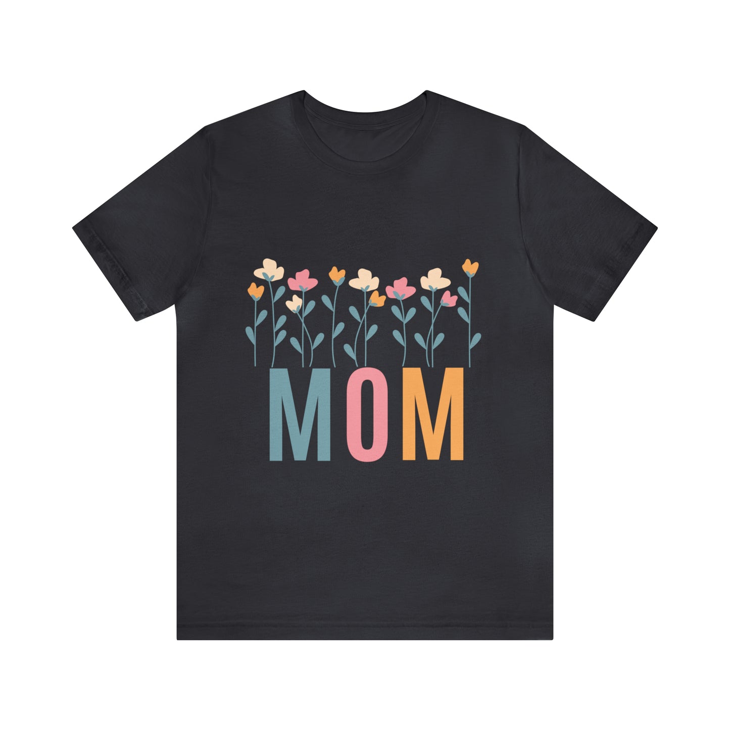 Mom T-shirt, Wild Flowers Mom Shirt, Boho Mom Tee, Mom T-shirt, Mothers Day Gift For Mom, Mom's Birthday Gift, Hippie Hippies Mommy Shirt