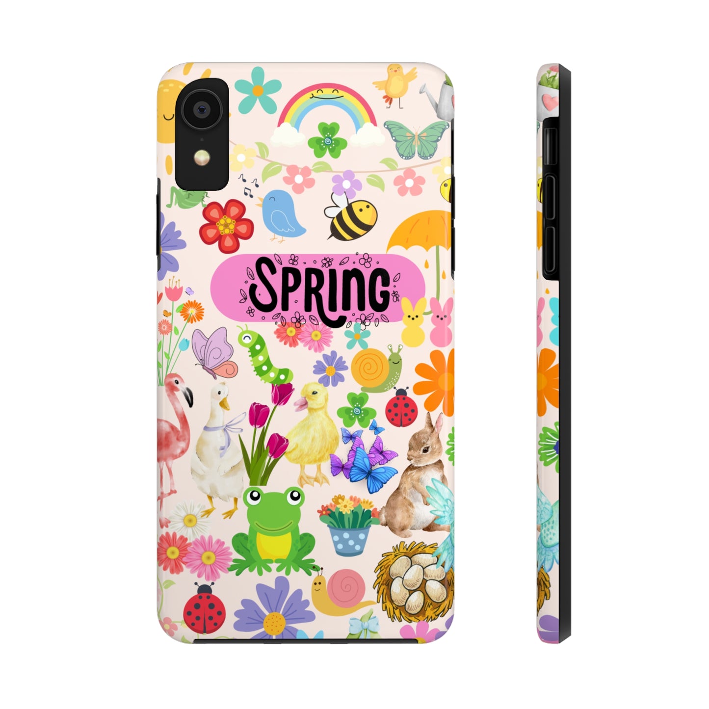 Spring Collage Phone Case, Aesthetic Spring Day Phone Case