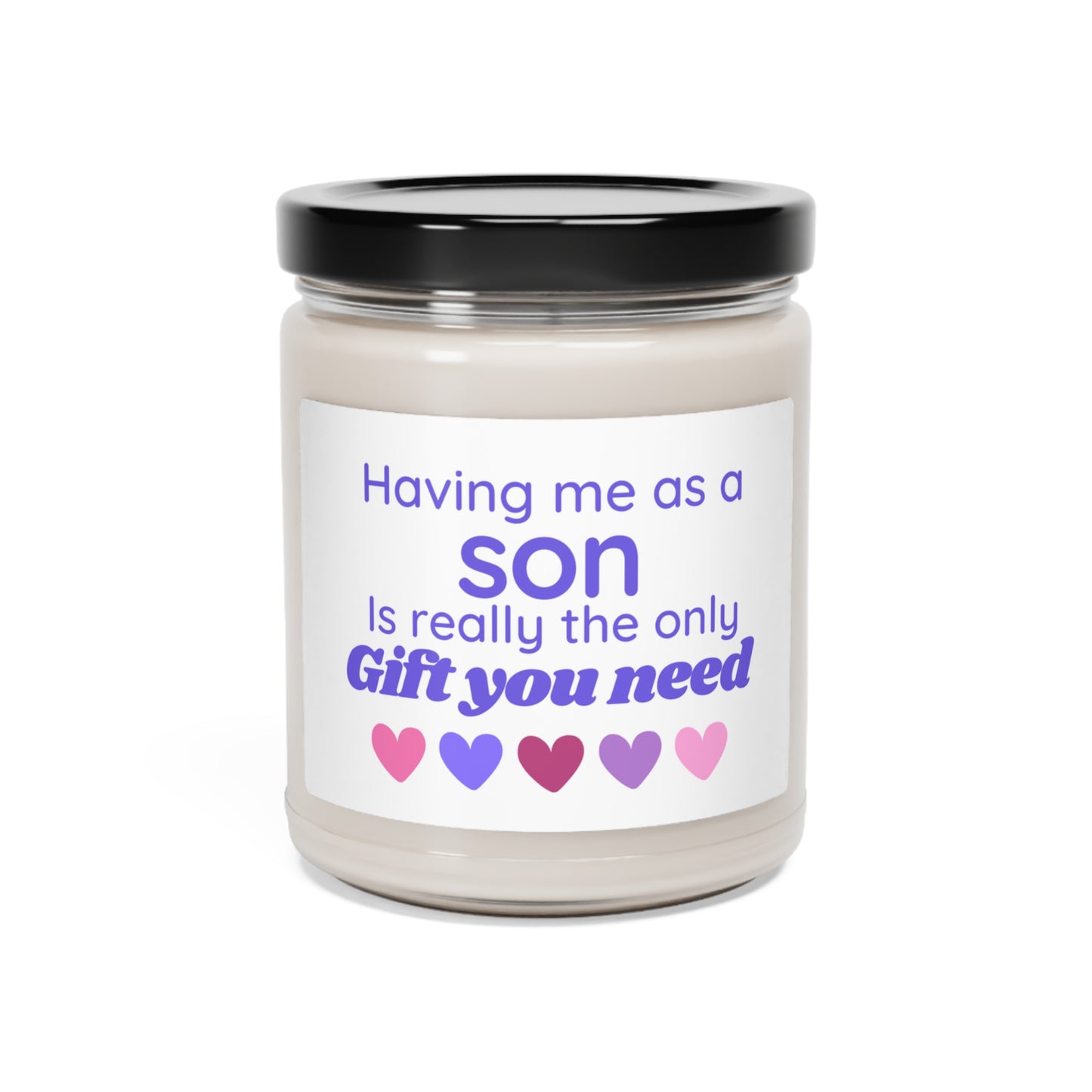 Having Me As A Son Candle, Mom Candle, Funny Candle Gift For Mom From Son, Scented Soy Wax Candle 9oz, Mother Candle, Birthday Candle