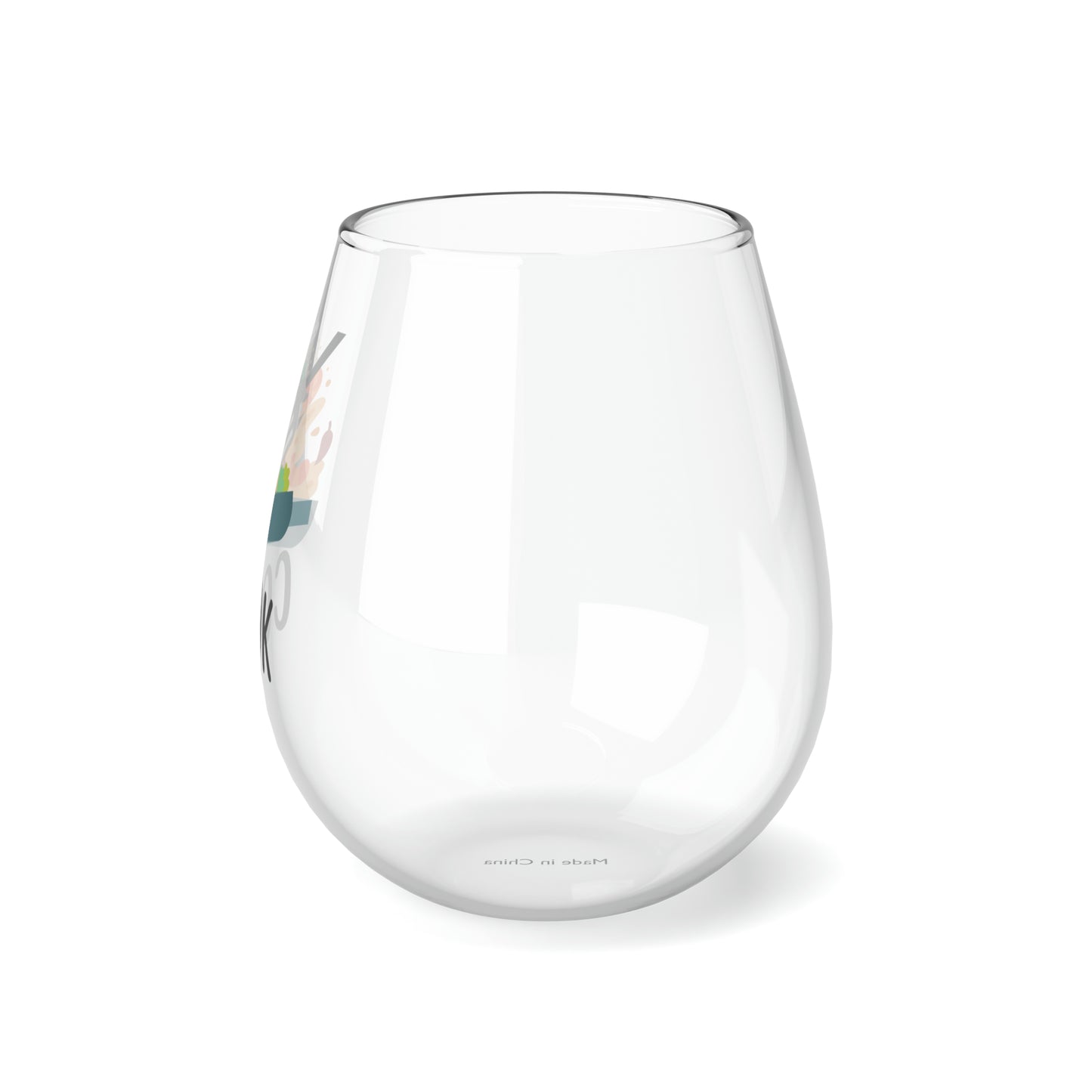 Cook Wine Glass, Cook Gift, Chef Wine Glass, Cook Stemless Wine Glass, Cooking Wine Glass, Profession Wine Glass, Hobbies Gift For Cook