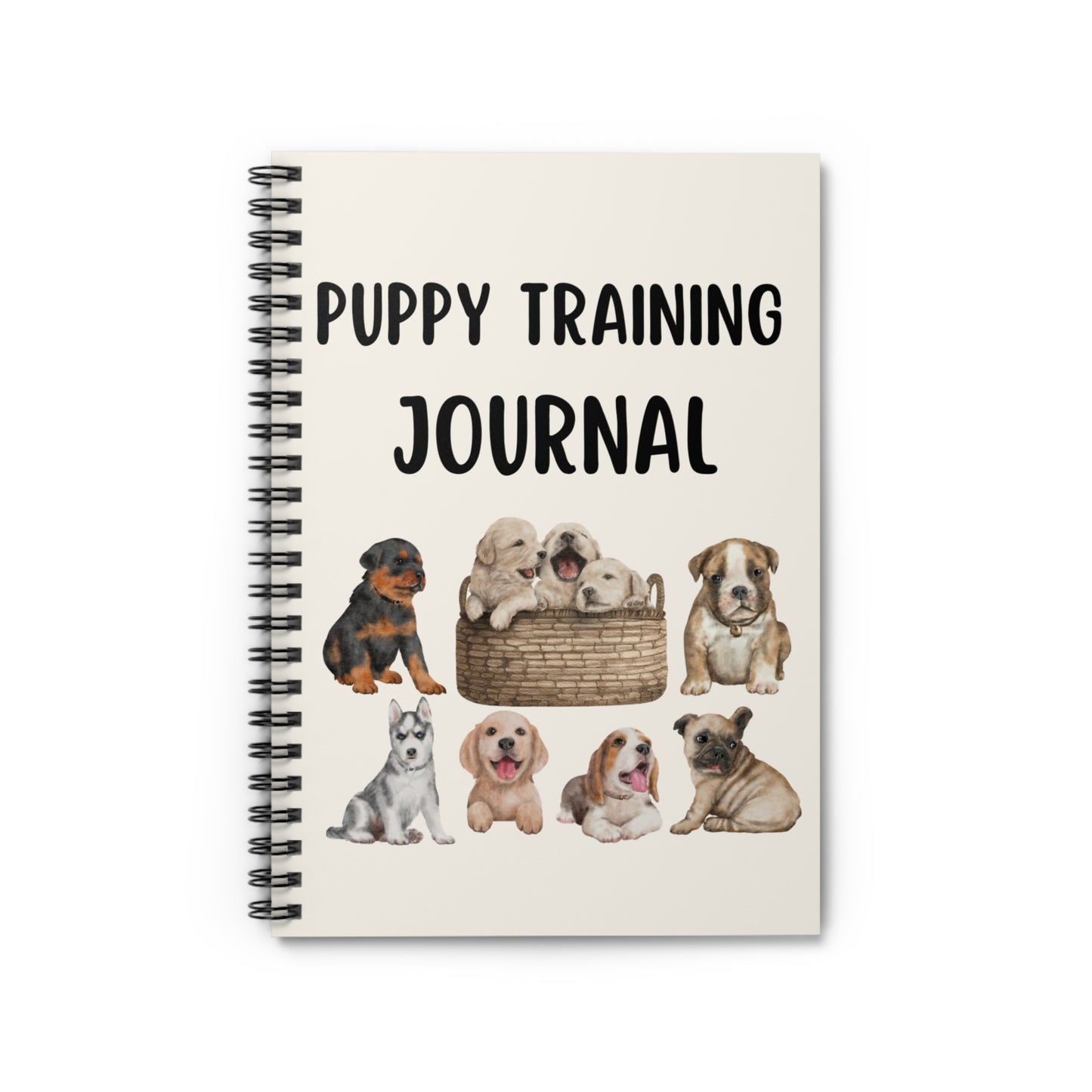 New Dog Owner Gift, Puppy Training Journal Notebook, Gift For Dog Mom, Gift For New Puppy Owner, Puppy Notebook, Puppy Journal Stationery