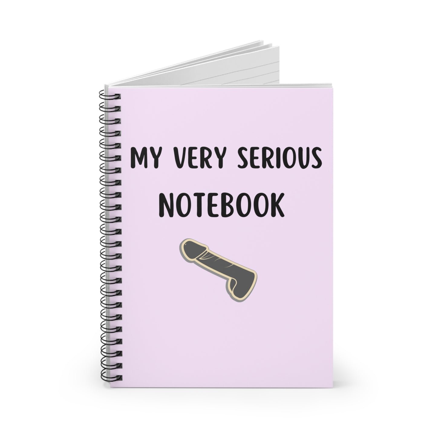 My Very Serious Notebook, Funny Penis Notebook, Funny Notebook Gift, Funny Coworker Gift, Hilarious Office Notebook, Work Colleague Mature