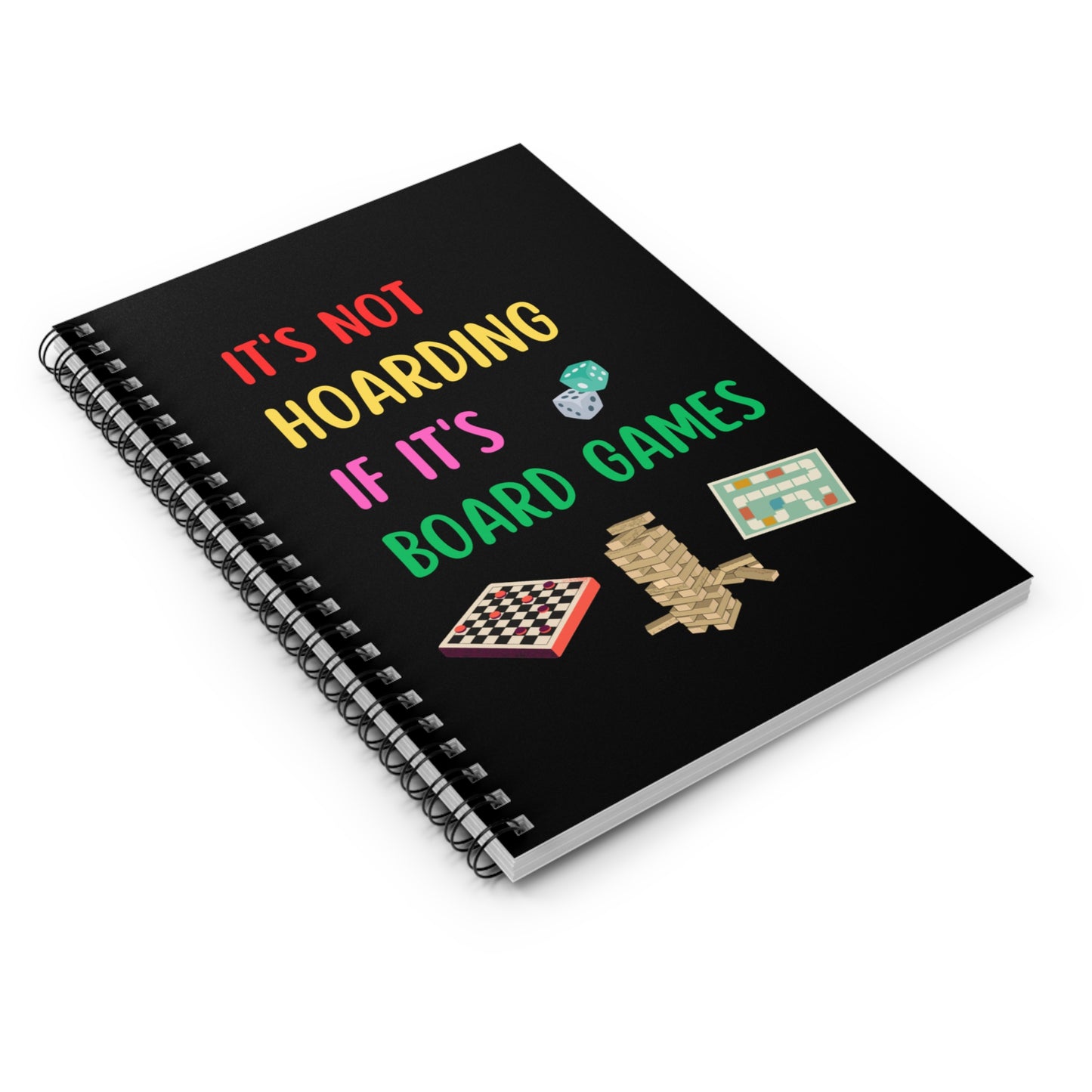 Board Games Notebook, Keep Score Board Games Notebook, Players Journal, It's Not Hoarding if it's Board Games Funny Notebook, Game Planner