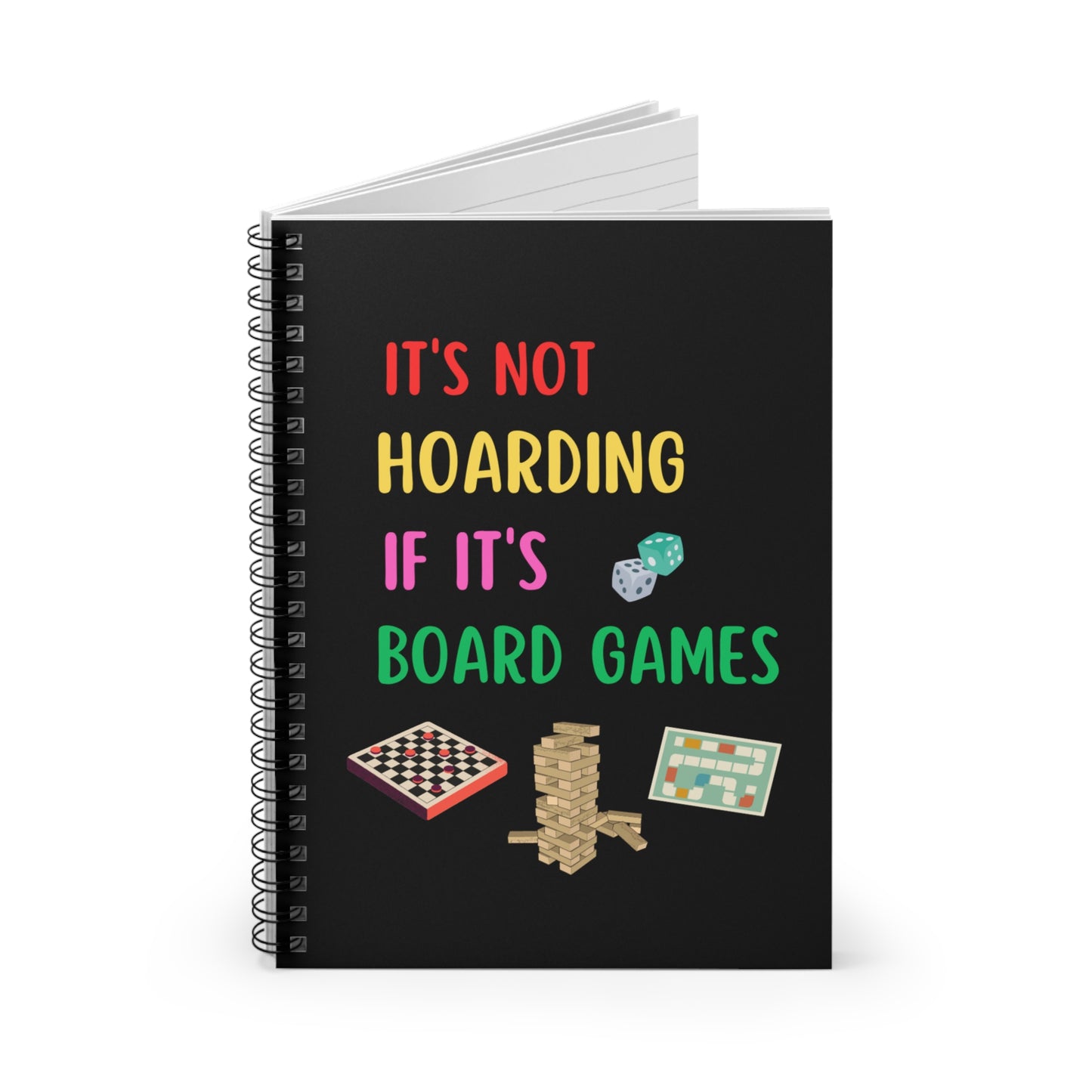 Board Games Notebook, Keep Score Board Games Notebook, Players Journal, It's Not Hoarding if it's Board Games Funny Notebook, Game Planner