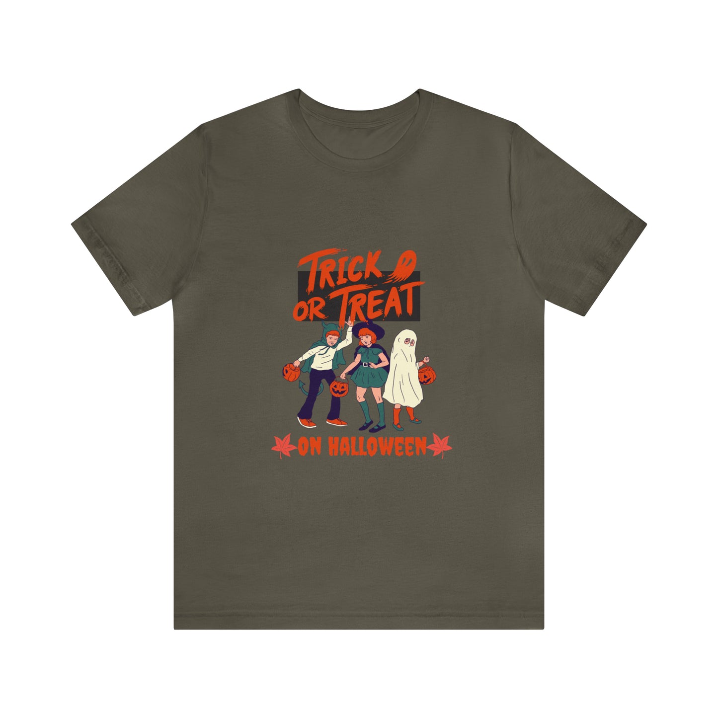 Trick or Treat Shirt, Children Trick or Treating Shirt, Halloween Trick or Treat Shirt, Retro Halloween Shirt, Retro Trick or Treat T-Shirt