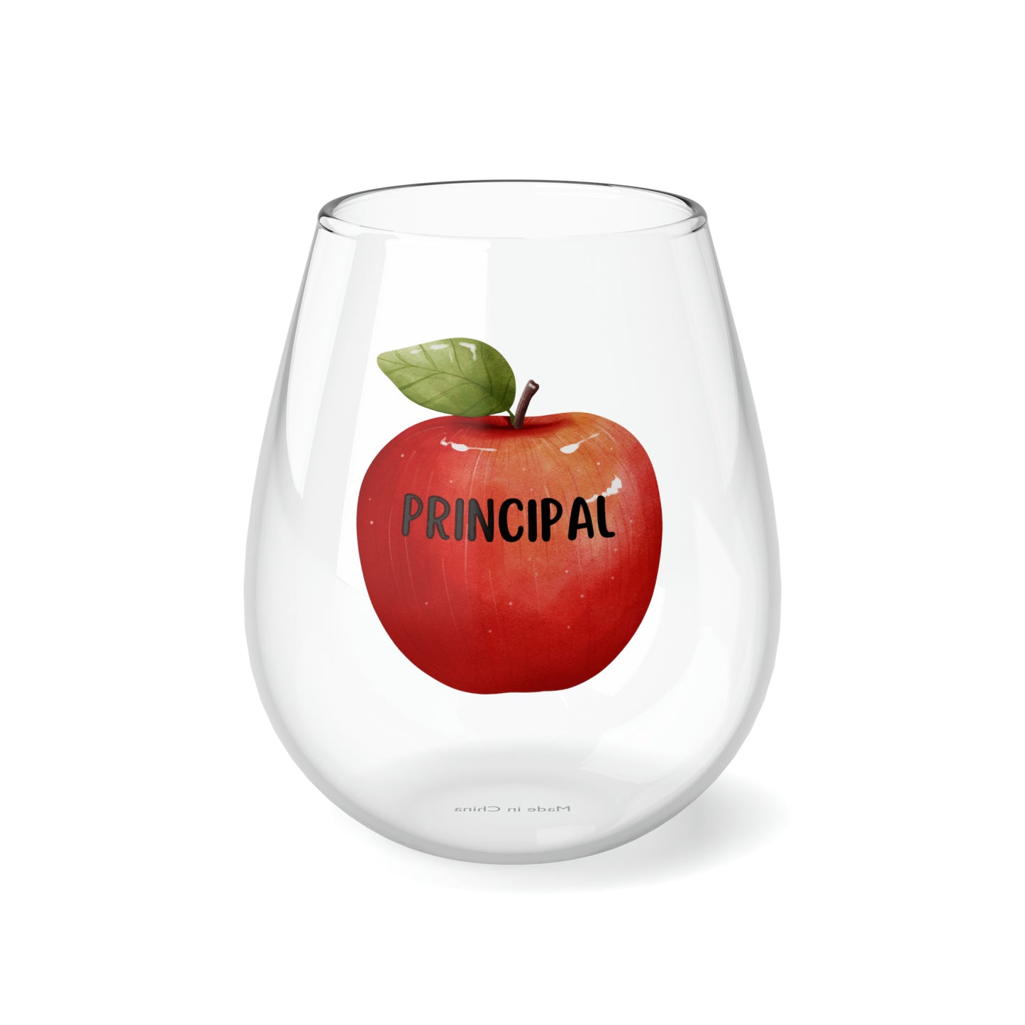 Principal Wine Glass, Head Teacher Wine Glass, Headmaster Wine Glass, Principal Gifts, Head Teacher Gifts, Headmaster Gifts, School Director