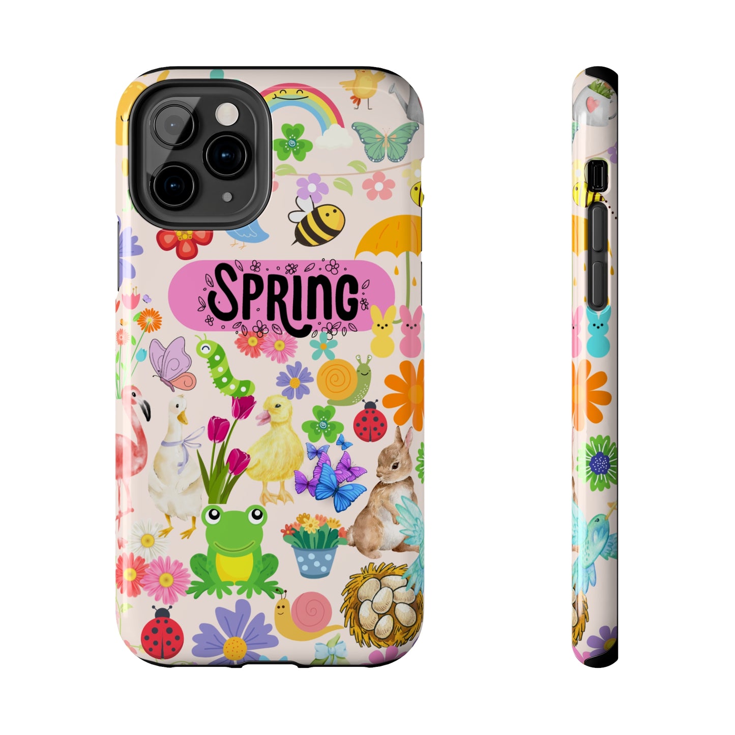 Spring Collage Phone Case, Aesthetic Spring Day Phone Case