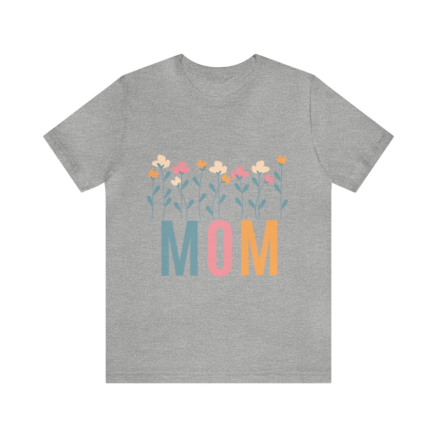 Mom T-shirt, Wild Flowers Mom Shirt, Boho Mom Tee, Mom T-shirt, Mothers Day Gift For Mom, Mom's Birthday Gift, Hippie Hippies Mommy Shirt