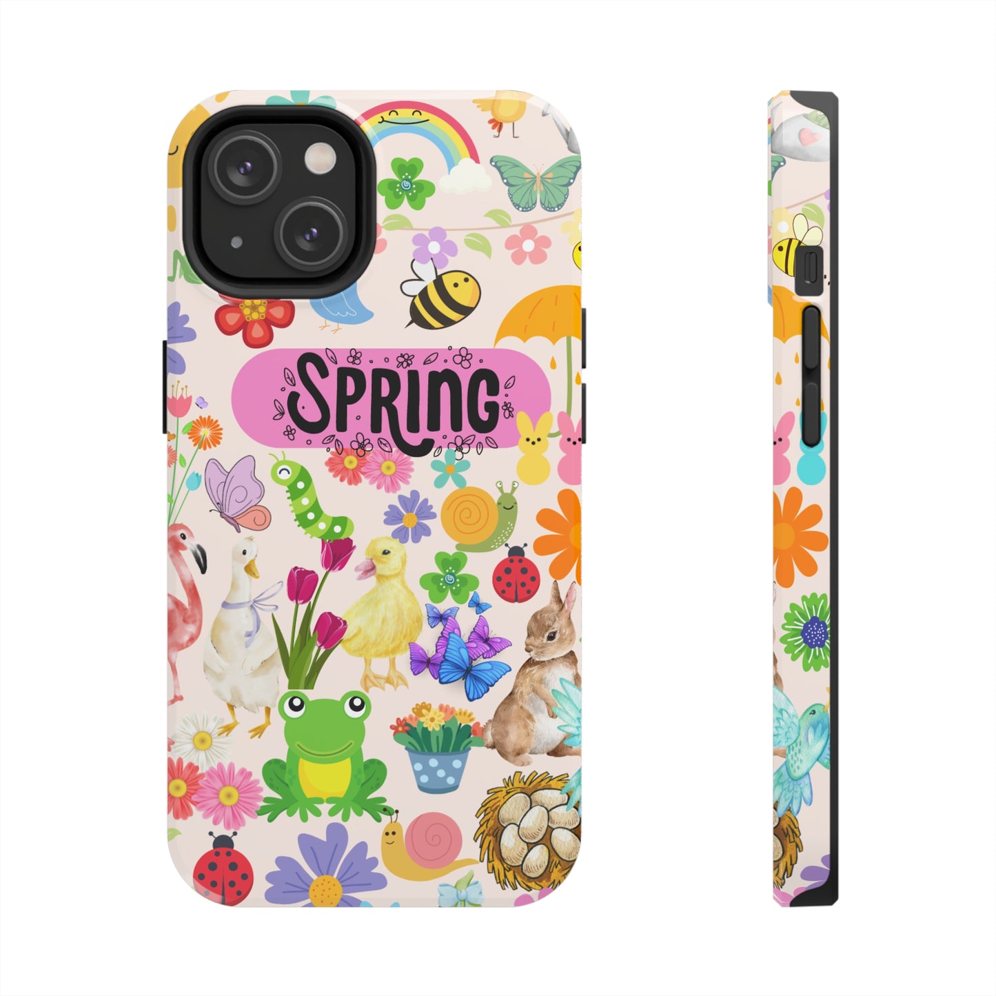 Spring Collage Phone Case, Aesthetic Spring Day Phone Case