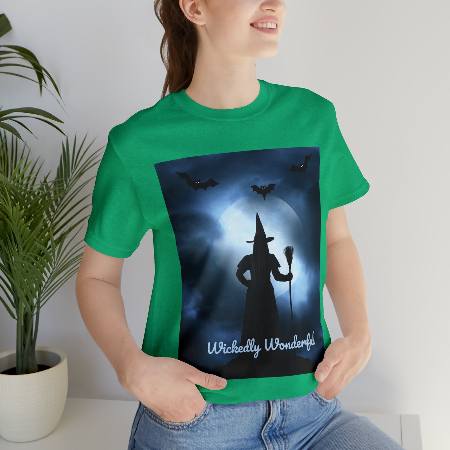 Wickedly Wonderful Witch T-Shirt, Halloween Shirt, Witch Shirt, Witchy Woman Shirt, Spooky Season Witch Tshirt Unisex, Witchy Vibes