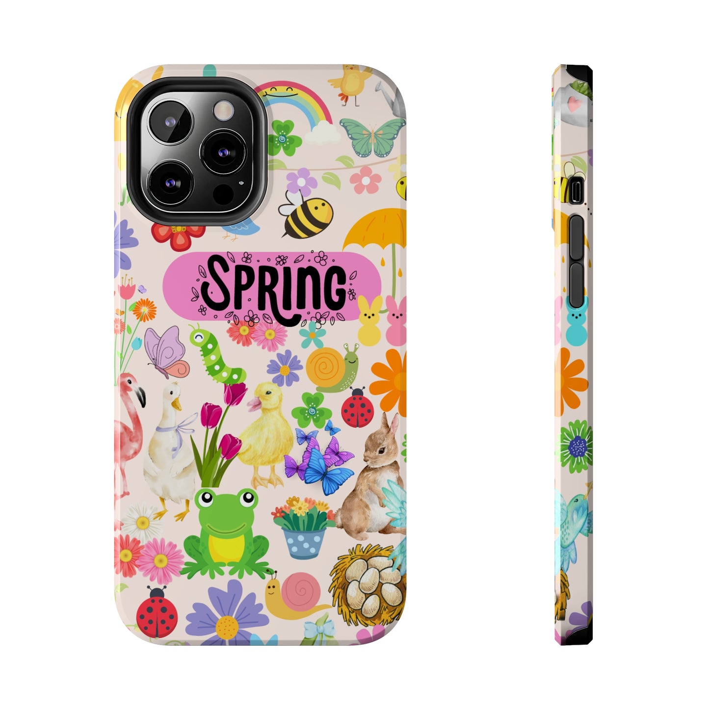 Spring Collage Phone Case, Aesthetic Spring Day Phone Case