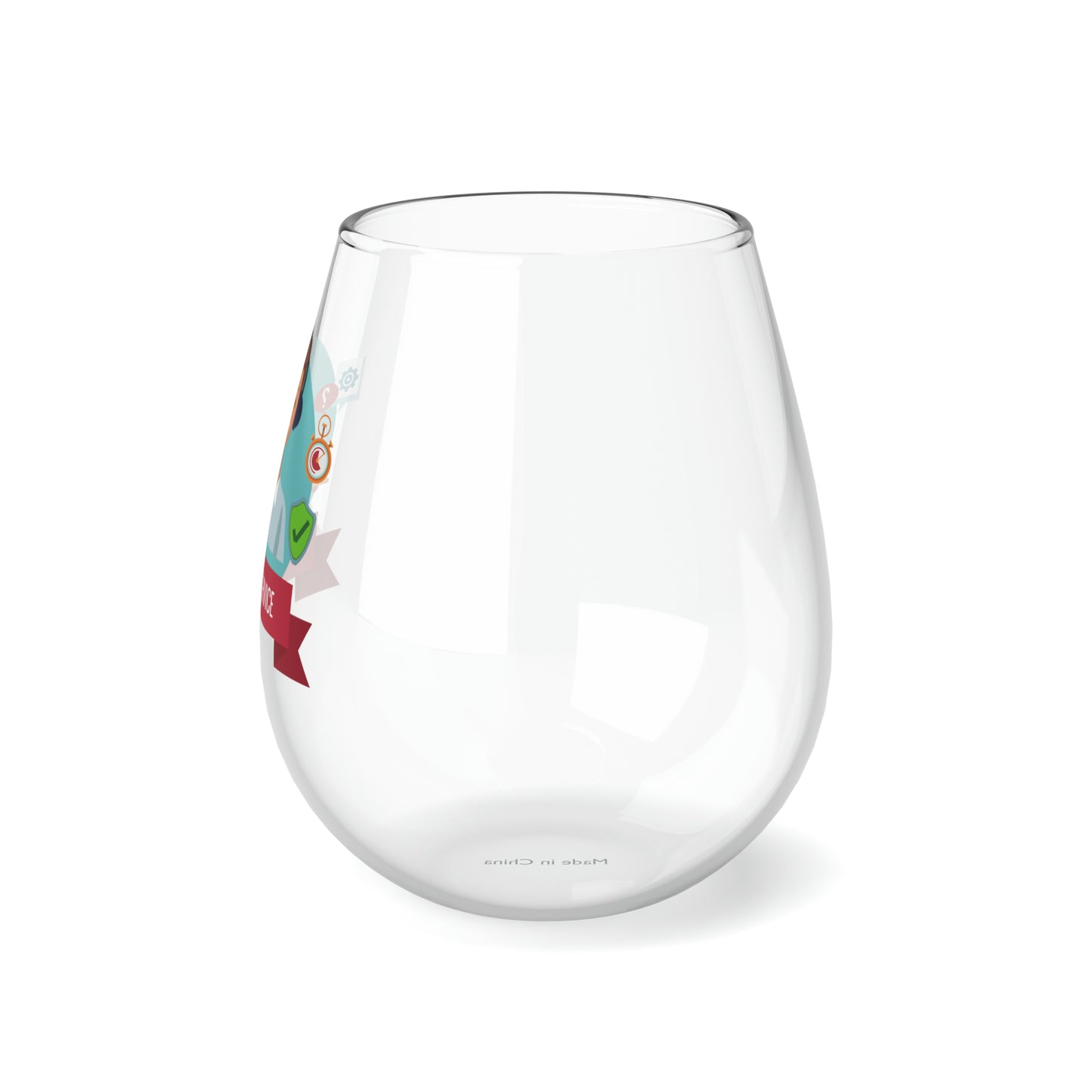 Customer Service Representative Wine Glass, Customer Service Representative Gifts, Customer Service Representative Stemless Wine Glass Gift