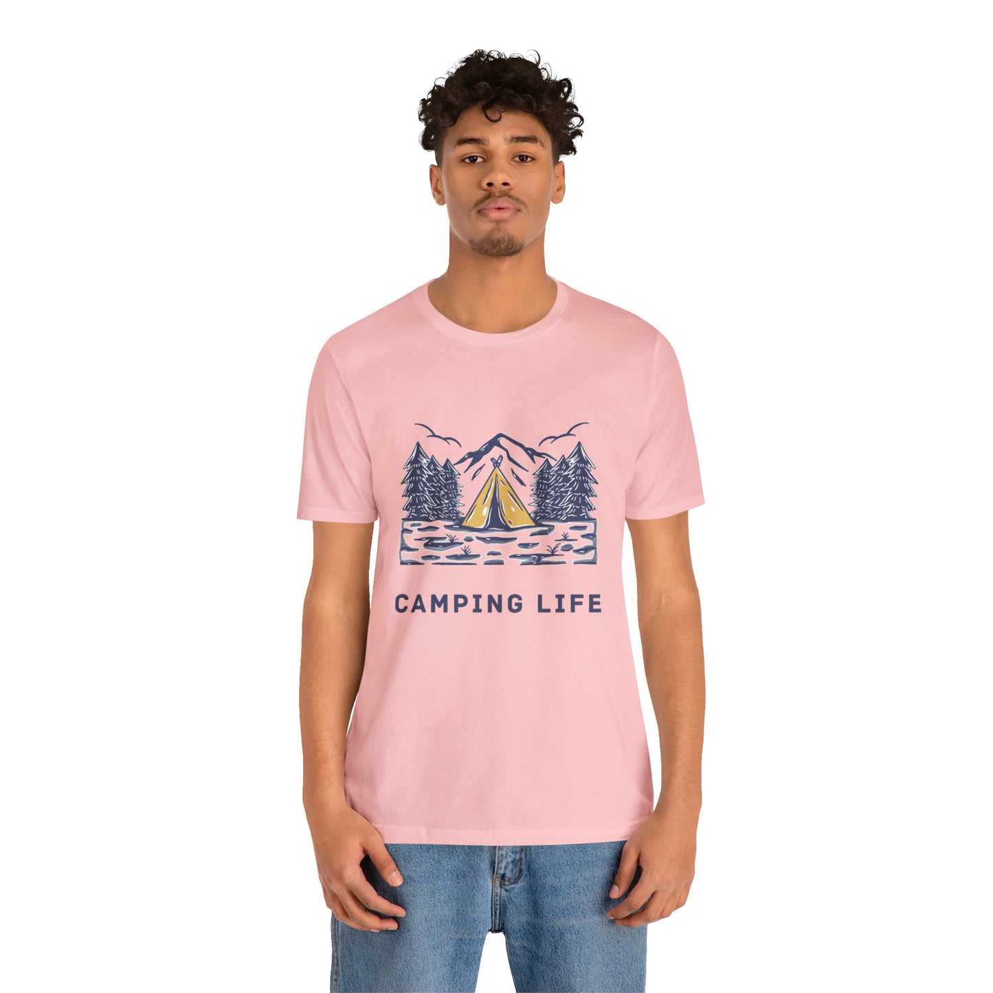 Camping Life T-Shirt, Camp Shirt, Camping Shirt, Nature Shirt, Outdoors T-Shirt, Park Shirt, Tent Shirt, Family Camping Trip Shirt, Boho