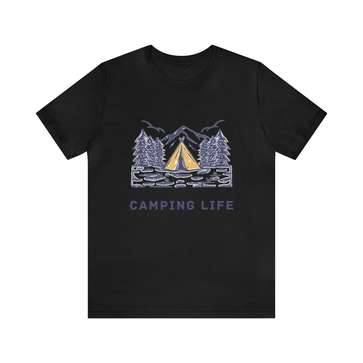 Camping Life T-Shirt, Camp Shirt, Camping Shirt, Nature Shirt, Outdoors T-Shirt, Park Shirt, Tent Shirt, Family Camping Trip Shirt, Boho