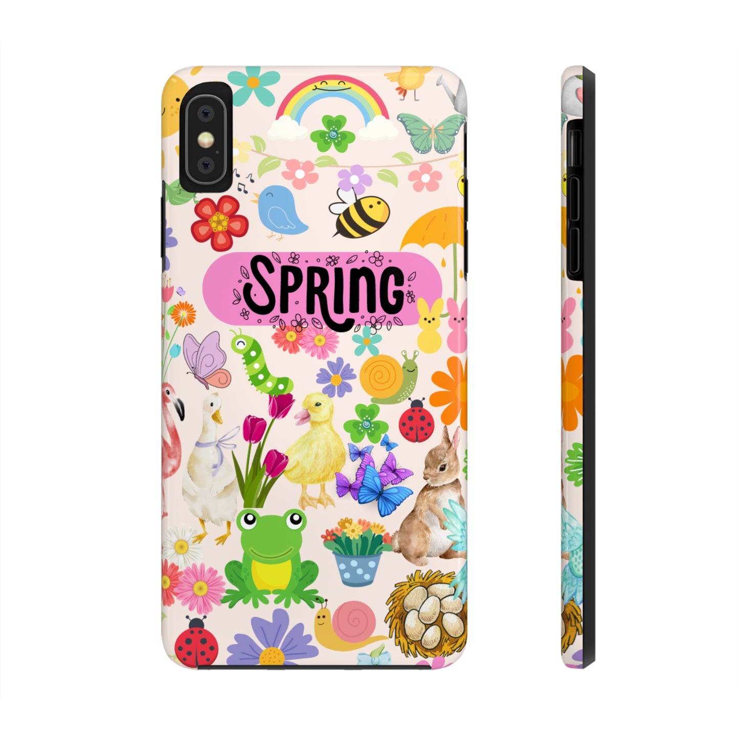 Spring Collage Phone Case, Aesthetic Spring Day Phone Case