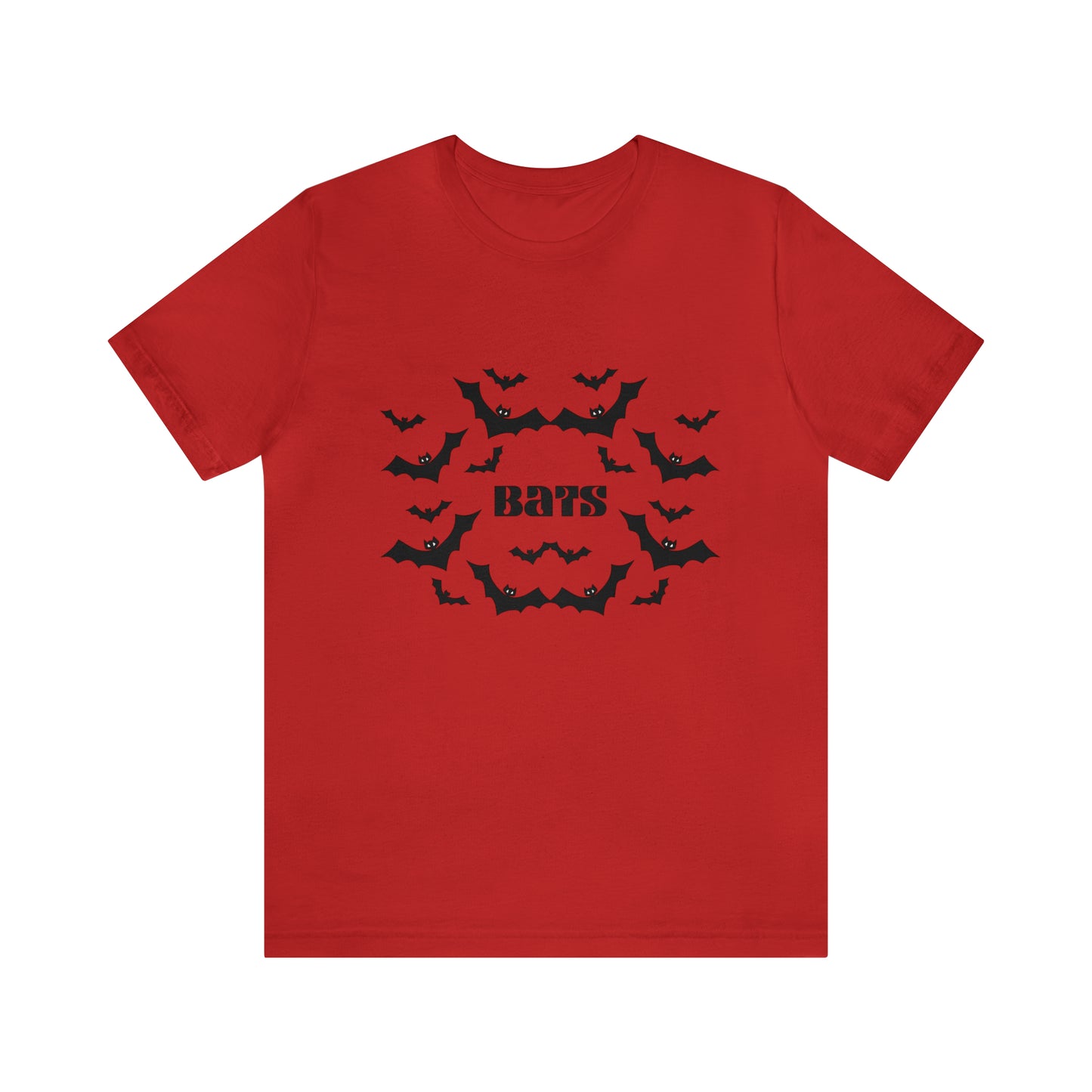 Bats T-Shirt, Black Bats Shirt, Bat Shirt, Spooky Season T-Shirt, Bats Halloween Shirt, Gothic Shirt, Goth Shirt, Creepy Flying Bats Shirt