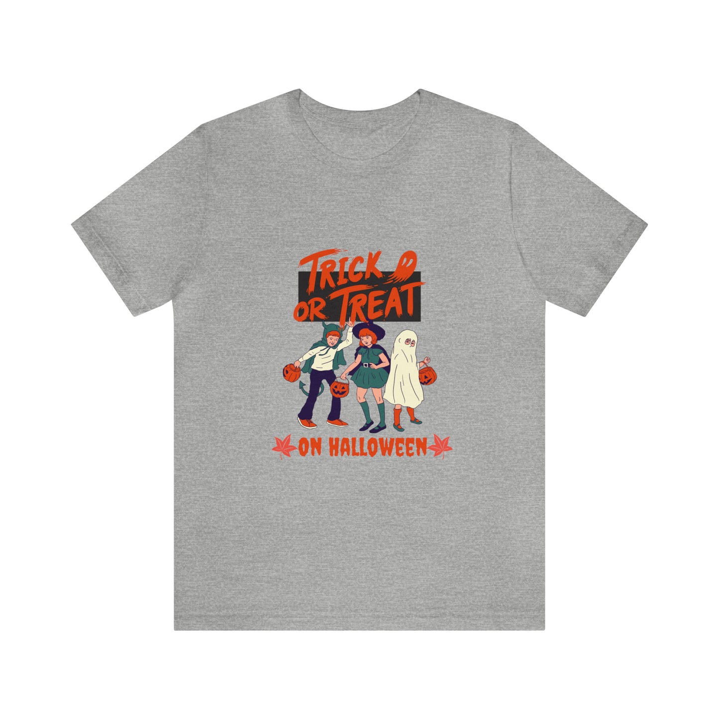 Trick or Treat Shirt, Children Trick or Treating Shirt, Halloween Trick or Treat Shirt, Retro Halloween Shirt, Retro Trick or Treat T-Shirt