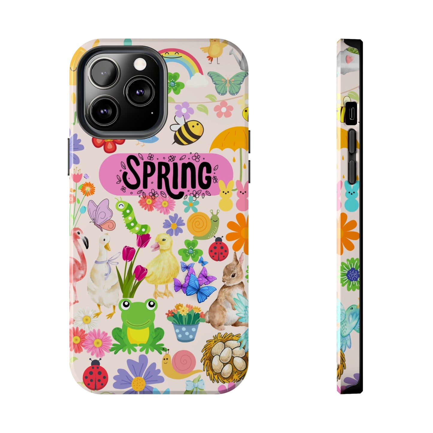 Spring Collage Phone Case, Aesthetic Spring Day Phone Case