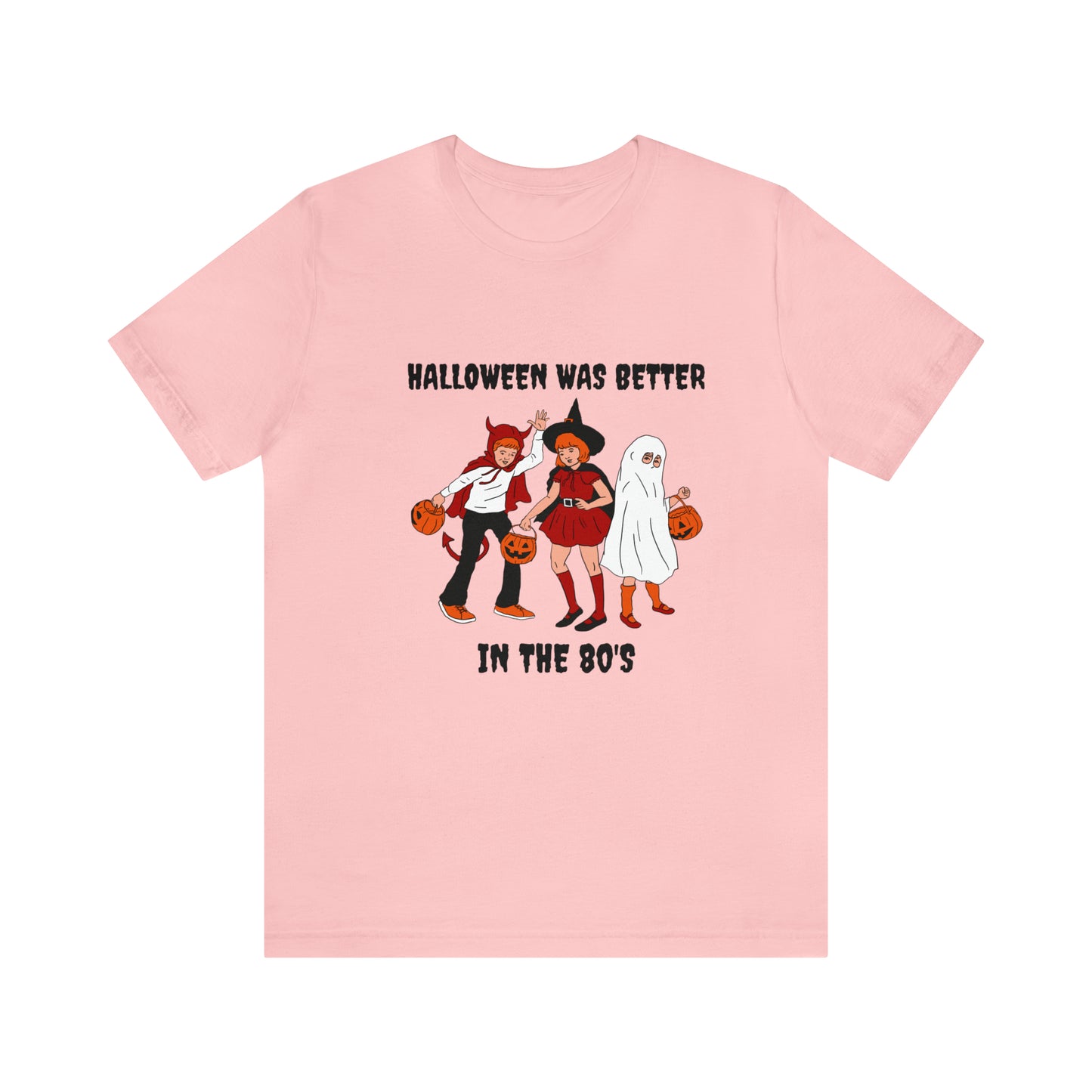 Retro 80s Halloween Shirt, Vintage Halloween T-Shirt, Fall Shirt, Retro Halloween Shirt, 80's Halloween T-Shirt, 80s Vintage Trick or Treat Shirt