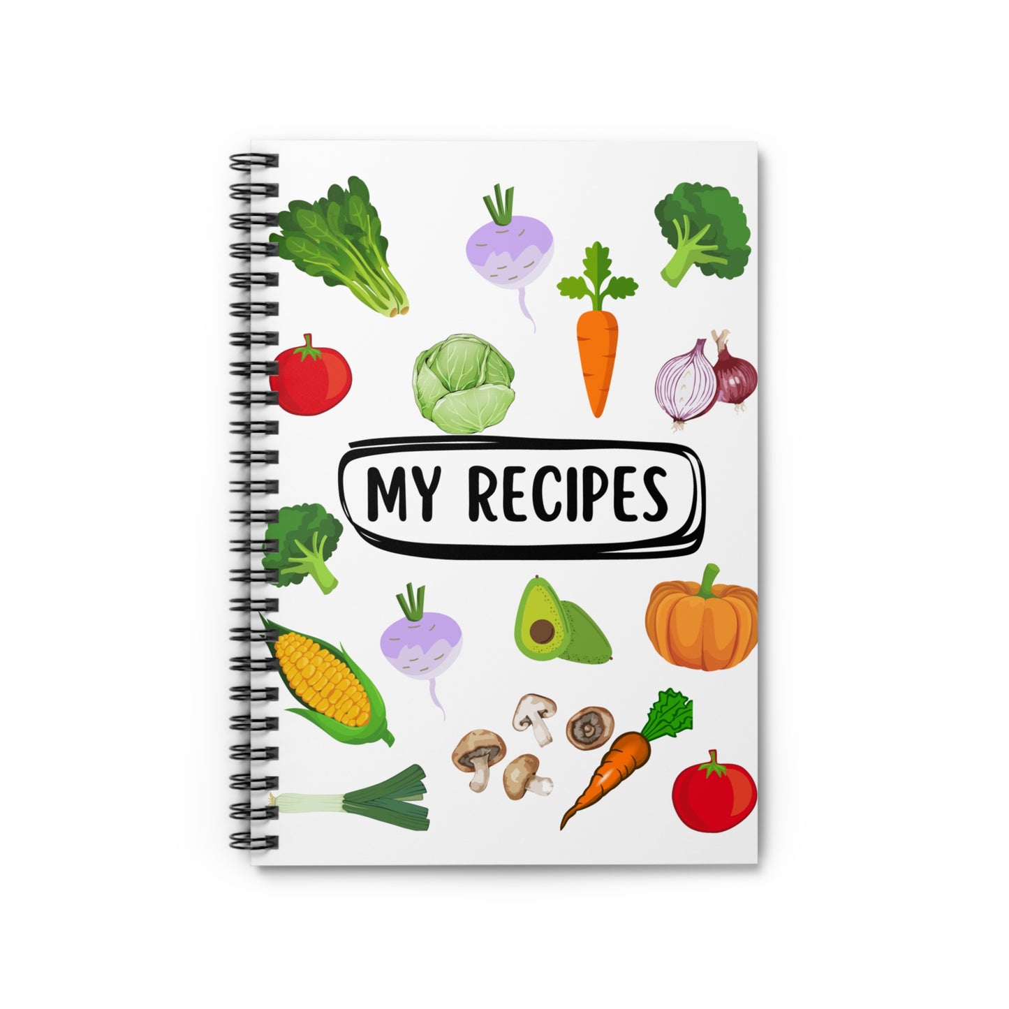 My Recipes Book, My Recipes Notebook, Recipe Book, Recipe Journal, Recipe Notes, Gift For Her, Recipe Book For Mom, Gift for Grandma Mom