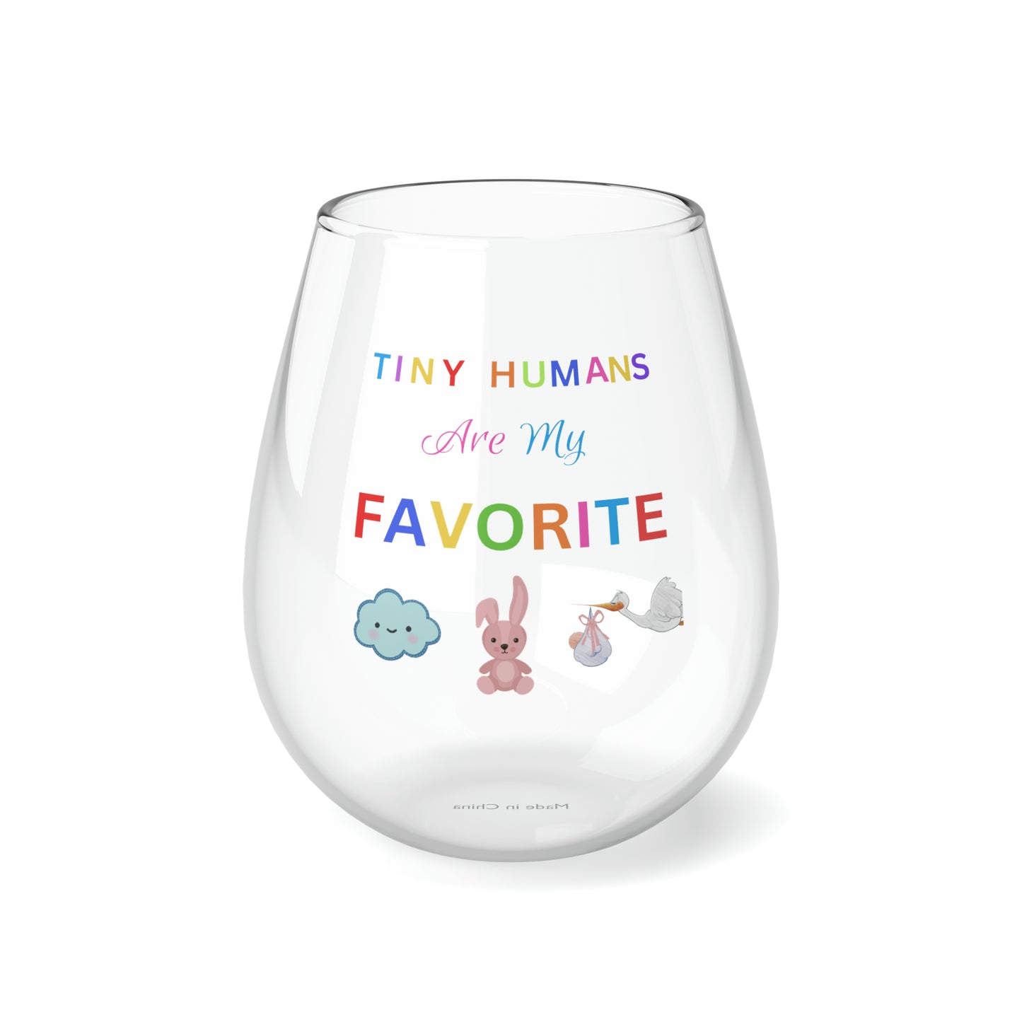 Peds Nurse Wine Glass, Pediatric Nurse Stemless Wine Glass, Gift For Labor & Delivery Nurse, Peds Nurse Gifts, RN Pediatric Nurse Gifts