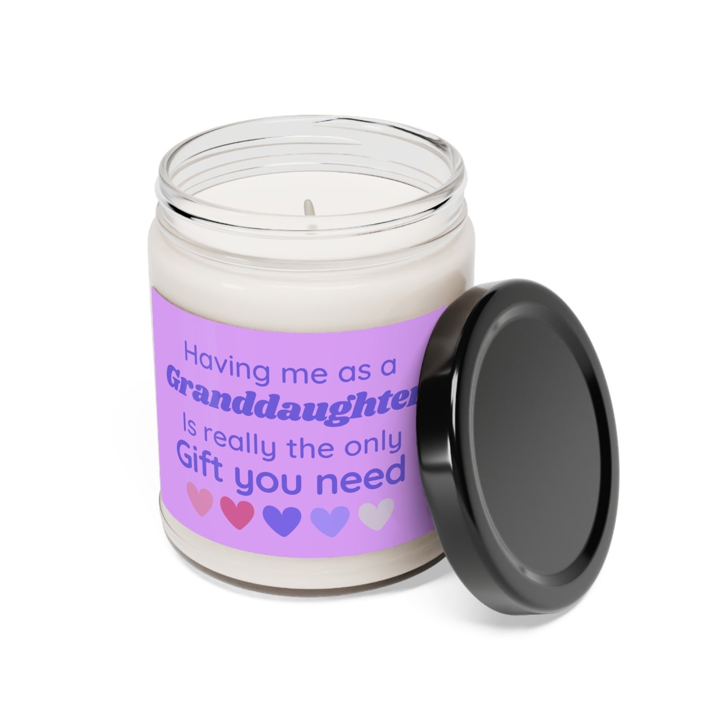 Having Me As A Granddaughter Candle, Grandma Candle, Gift For Grandma, Scented Soy Wax Candle 9oz, Nana Gift Grandma Birthday, Mother's Day