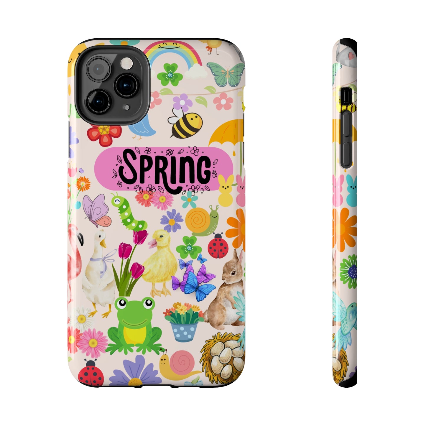 Spring Collage Phone Case, Aesthetic Spring Day Phone Case