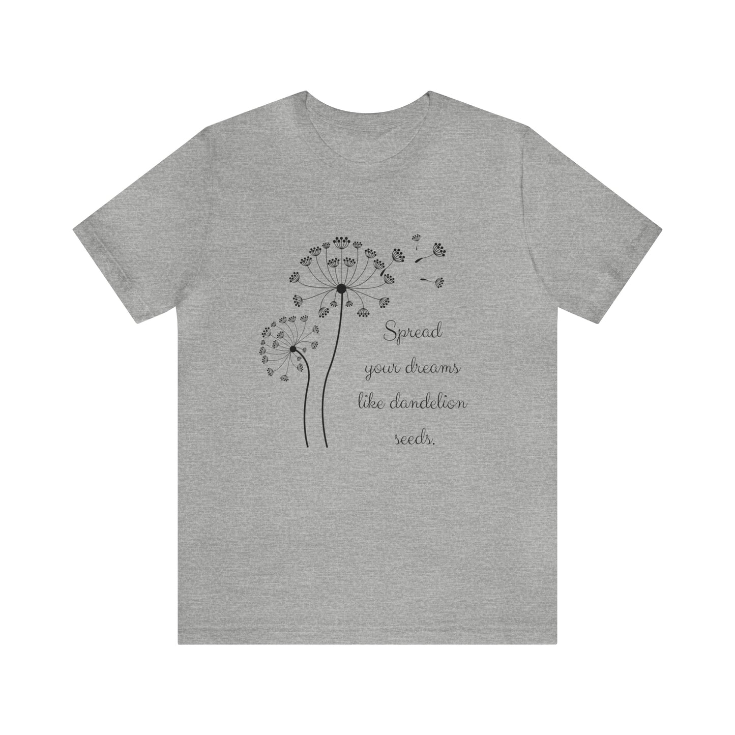 Dandelion Seeds T-Shirt, Boho Dandelion Seeds Shirt, Dandelion Shirt, Wild Flowers Shirt, Bohemian T-Shirt, Hippie Vibes Shirt, Flower Shirt