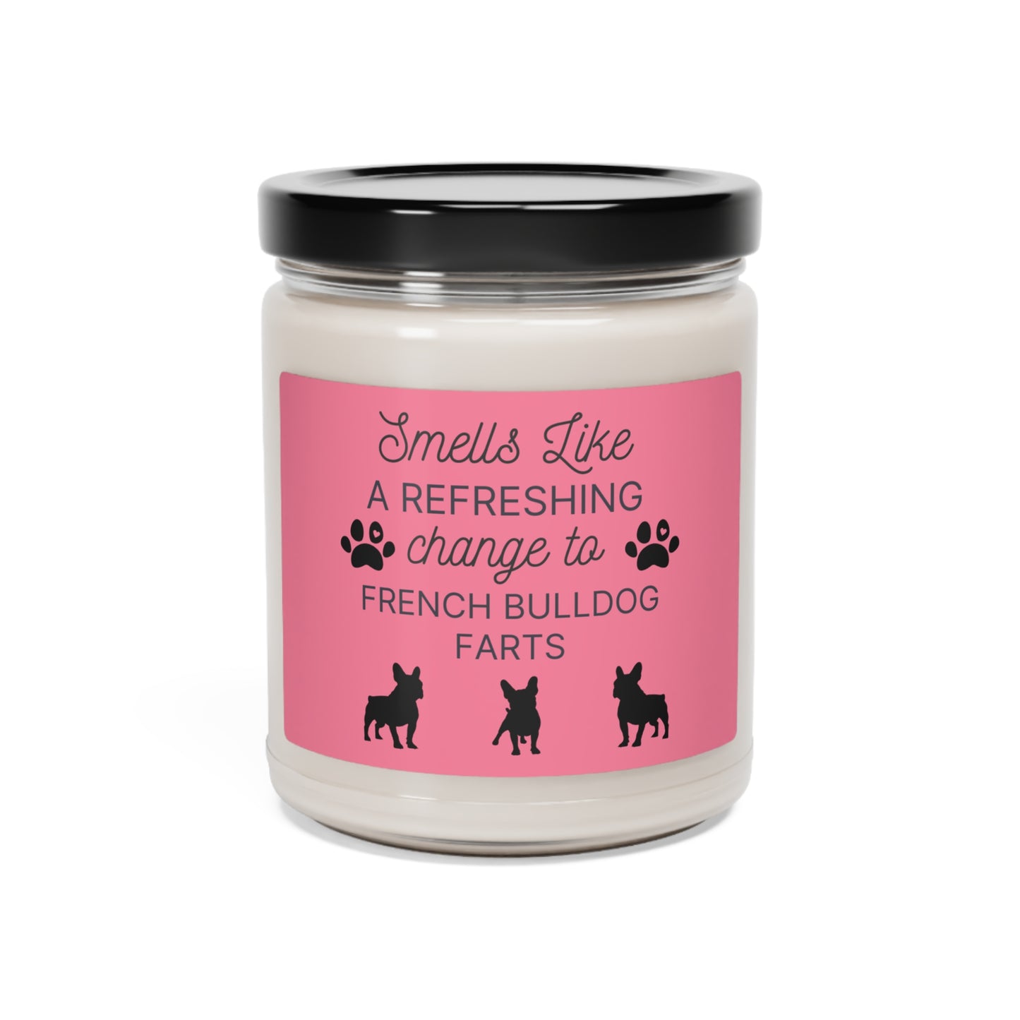 French Bulldog Candle | Funny Frenchie Candle Gifts | French Bulldog Mom Gift | Dog Farts Gag Gift | Candle for French Bulldog Owners