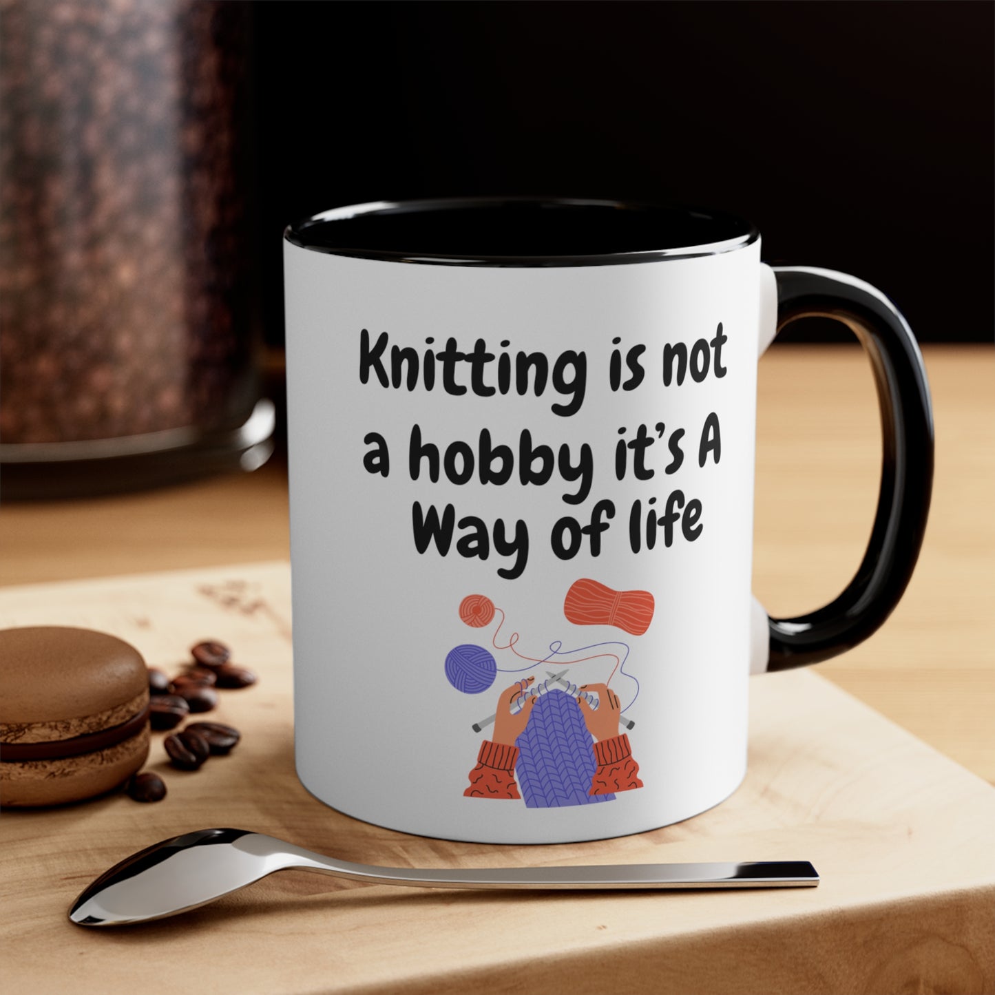 black styled photo, it's not a hobby it's a way of life coffee mug