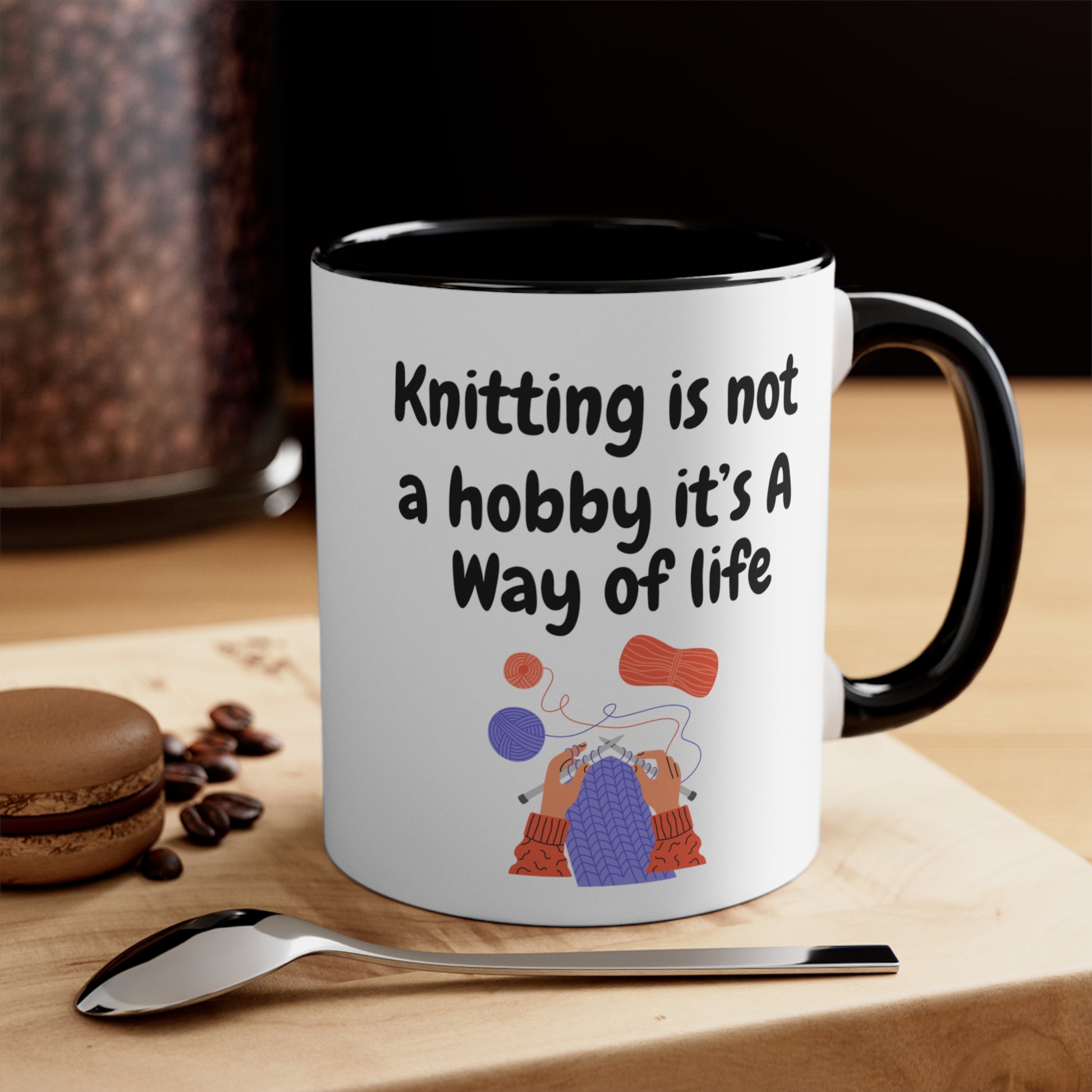 black styled photo, it's not a hobby it's a way of life coffee mug
