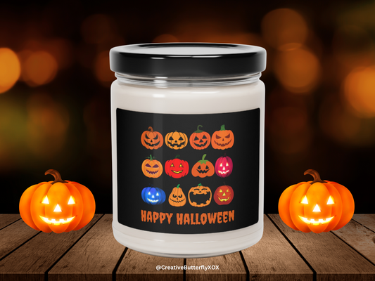 Halloween Gifts, Jack O'Lantern Candle, Pumpkin Candle Halloween Candle, Scented Pumpkins Candle, Spooky Season Candle Gift For Her or Him