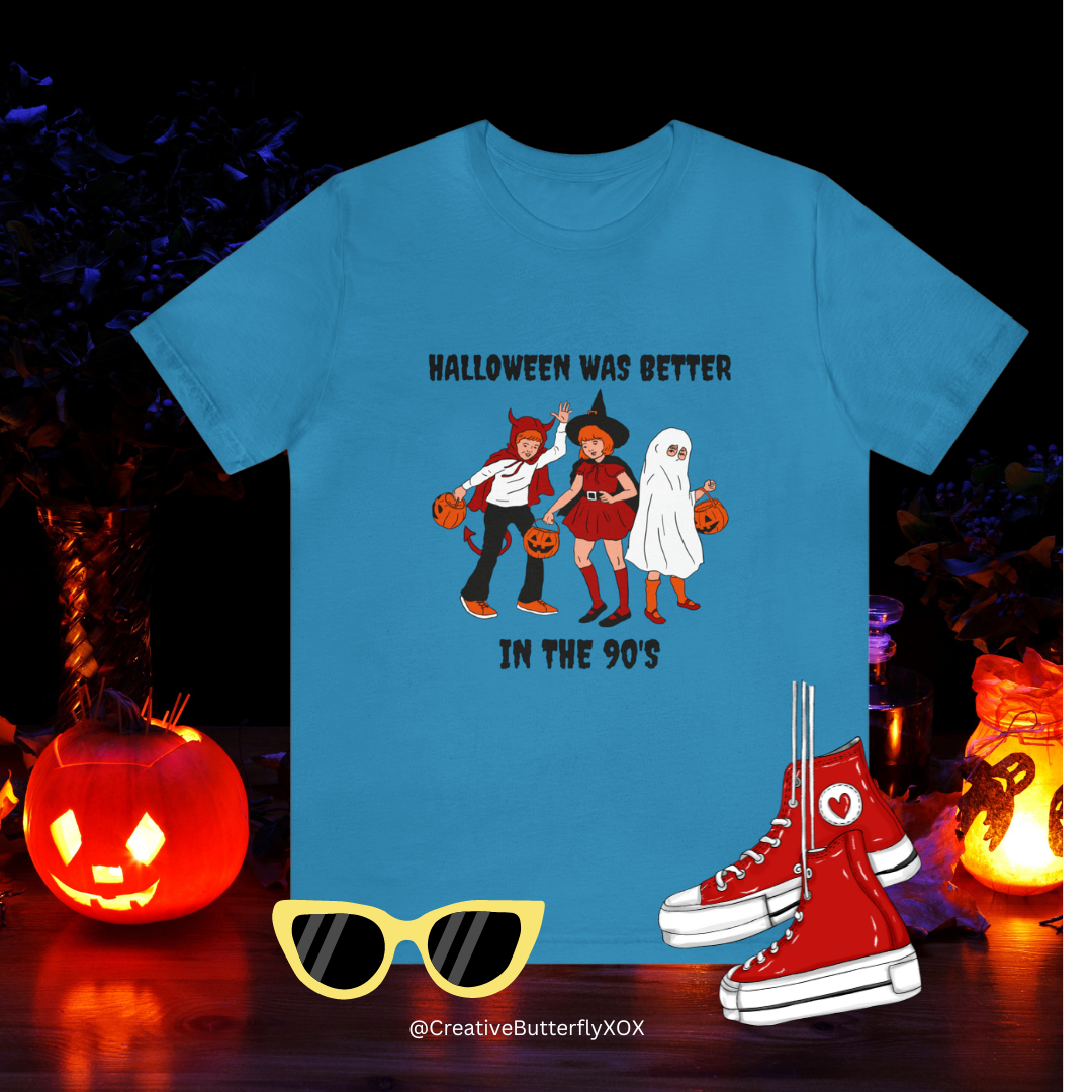 90s Halloween Shirt, Vintage Halloween T-Shirt, Retro Halloween Shirt, Fall Shirt, 90's Halloween T-Shirt, Vintage Trick or Treat Shirt