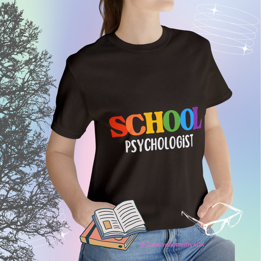 School Psychologist Shirt, Gift for School Psychologist, School Psychologist T-Shirt, School Psychologist Gift, Mental Health Shirt Psych