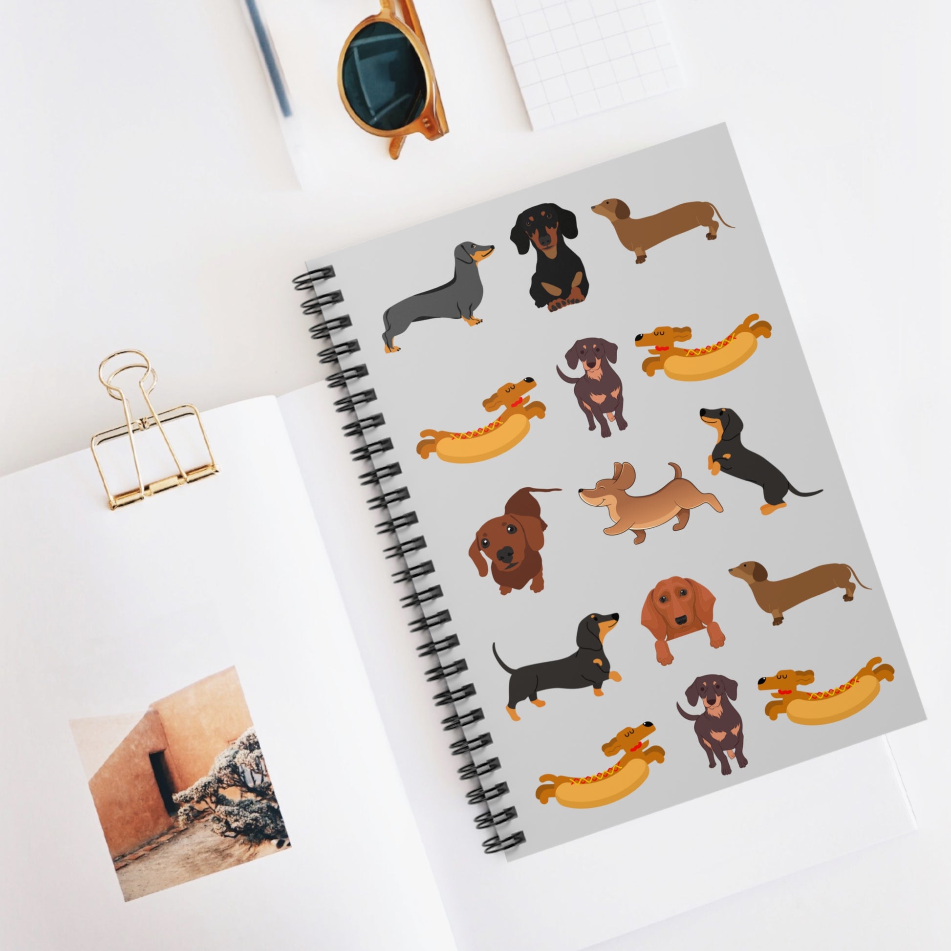 Dachshund journal dog mom gift fun Doxie Wiener diary for dog lovers
