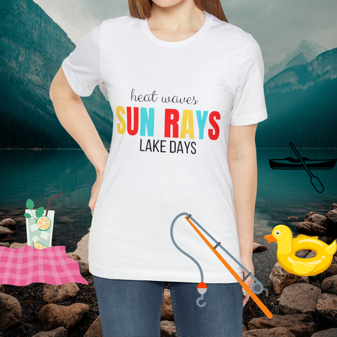 Lake T-Shirt, Lake Days Shirt, Lake Trip T-Shirt, Lake Gift Shirt, Boat Shirts For Women, Mens River T-Shirt, Summer Shirt, Cute Lake Shirt