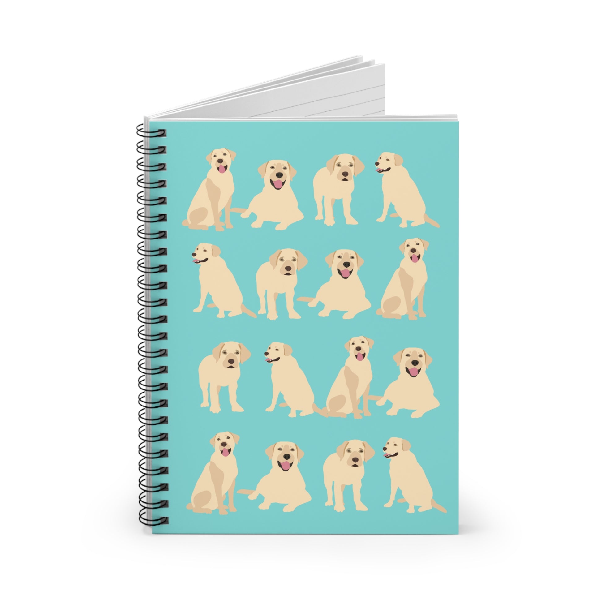 Yellow Labrador notebook dog owner gift Labrador Retriever notepad Yellow Lab stationery
