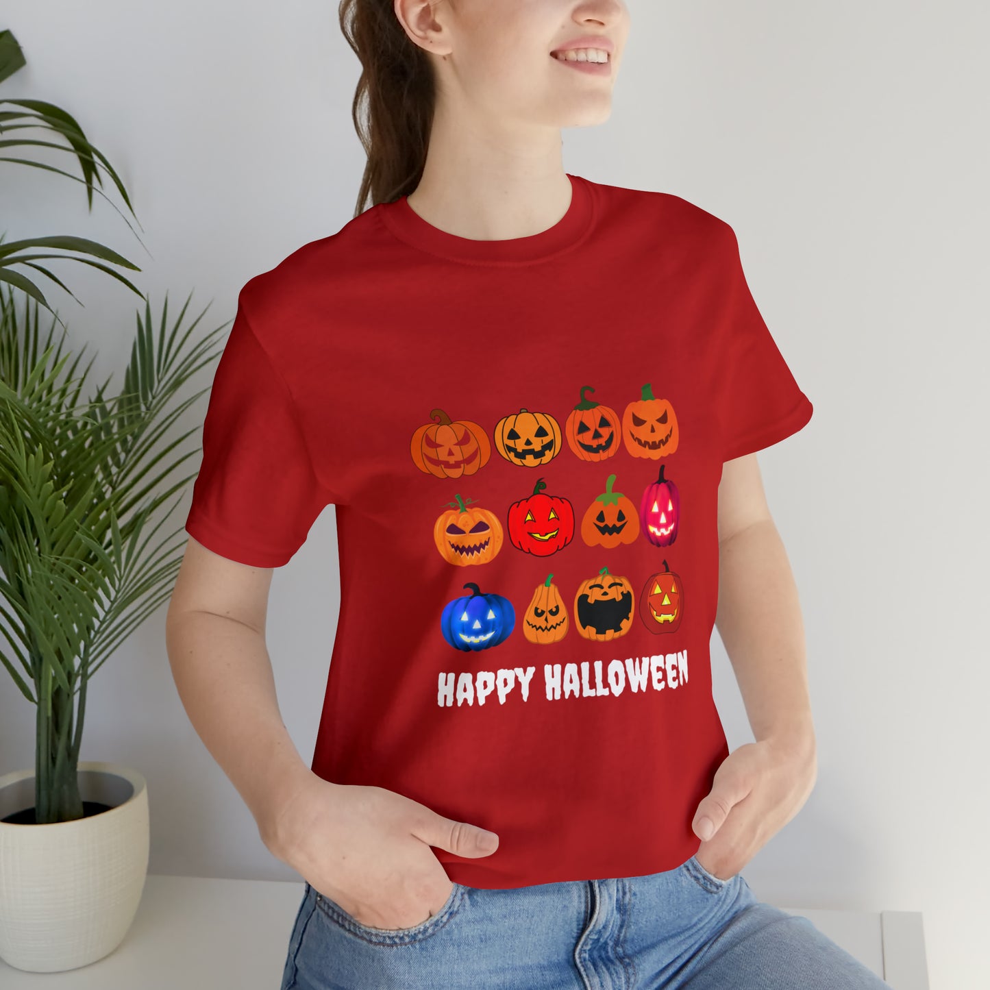 Jack O' Lantern Shirt, Spooky Jack O Lantern T-Shirt, Pumpkin Shirt, Halloween T-Shirt, Halloween Pumpkins Shirt, Spooky Season Tee Unisex