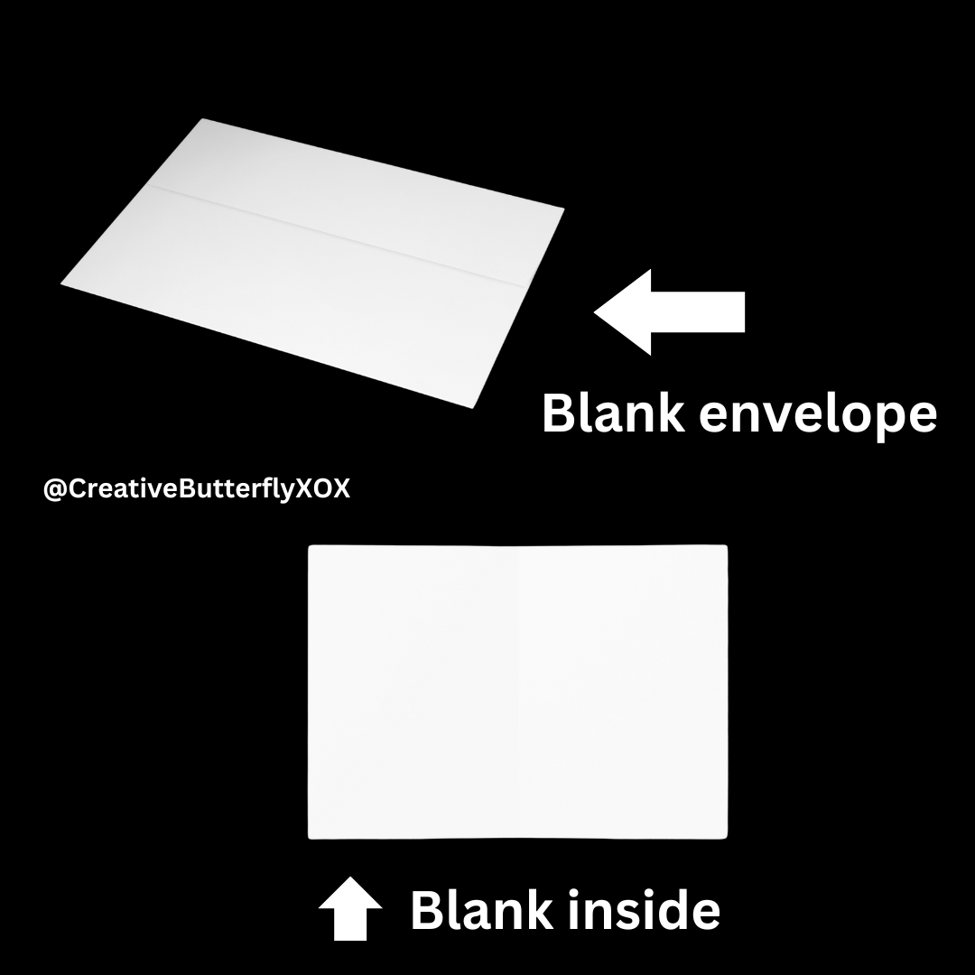 blank envelope and black inside card - Funny mom card from adult child No teen pregnancy no face tattoos no hard drugs no prison Mom you did alright by Creative Butterfly XOX