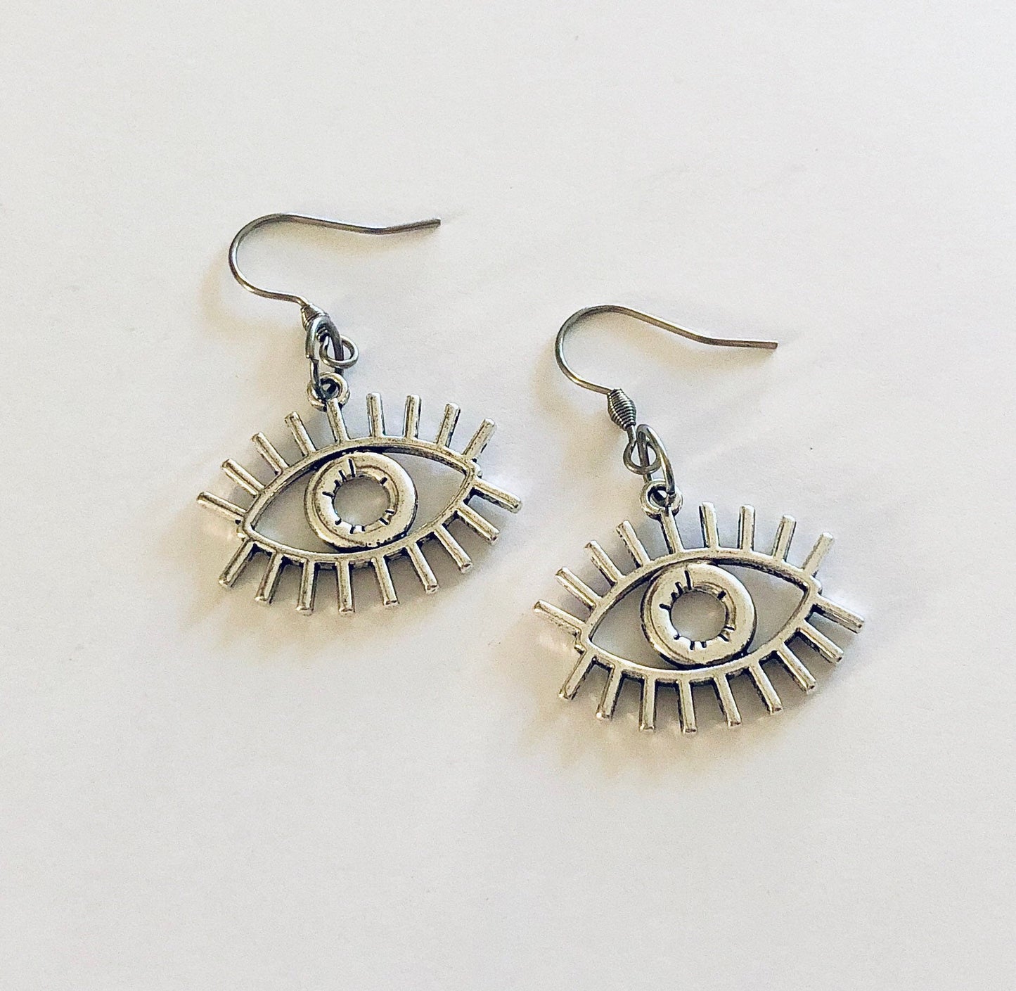 Evil Eye Earrings, Ward Off The Evil Eye Protection, Egyptian Egypt Occult Esoteric Witchy Woman, Wicca Wiccan Witch