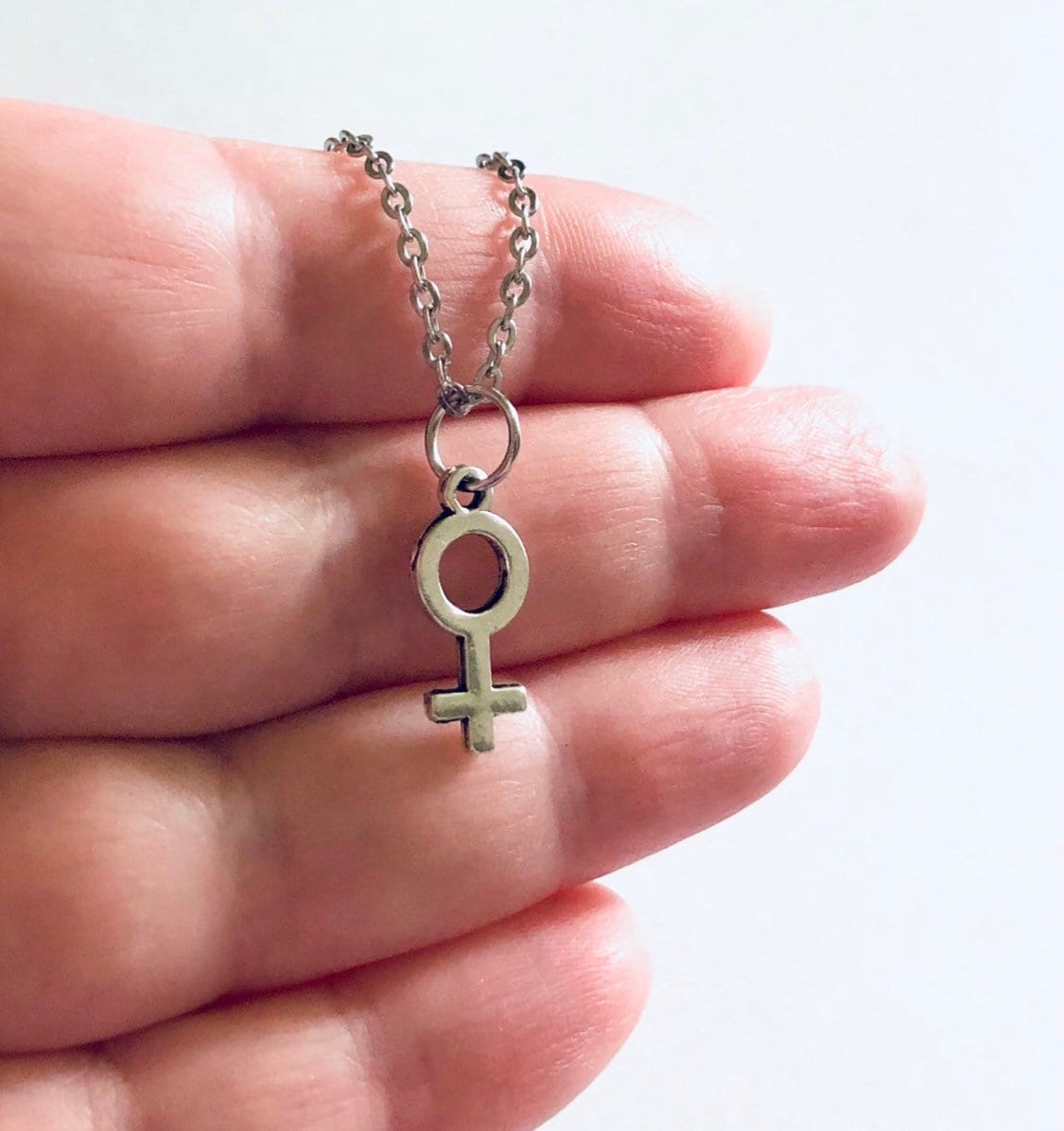 Venus Necklace, Dainty Female Charm Necklace, Girl Power, Women’s Rights, Equality Empowerment Feminist Feminism